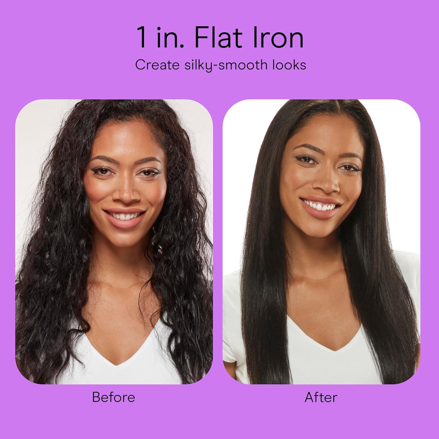 Plancha de Cerámica Doble Conair CS224, 1 Pulgada, 5 Temperaturas