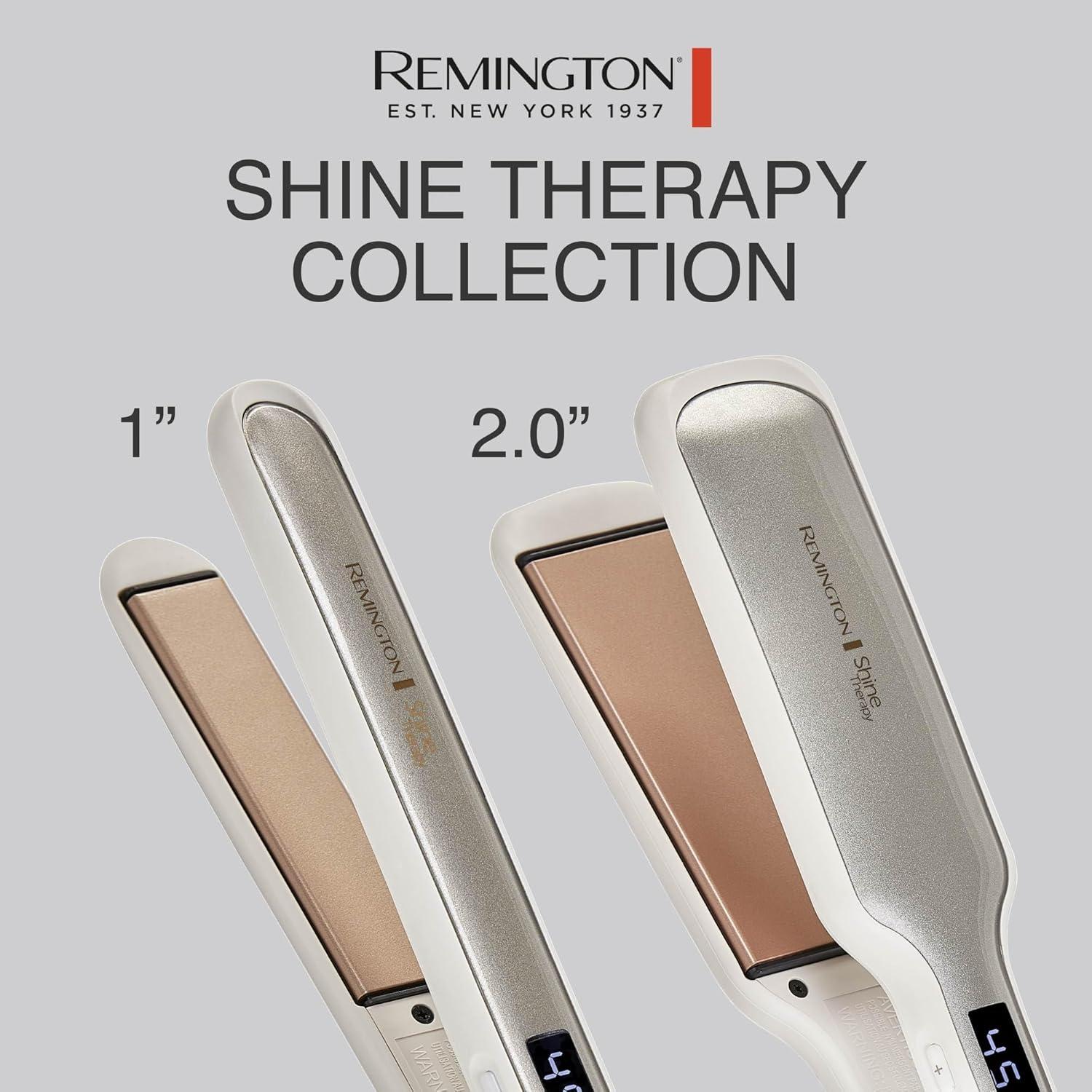 Plancha de Pelo Remington Shine Therapy 1" Cerámica Profesional
