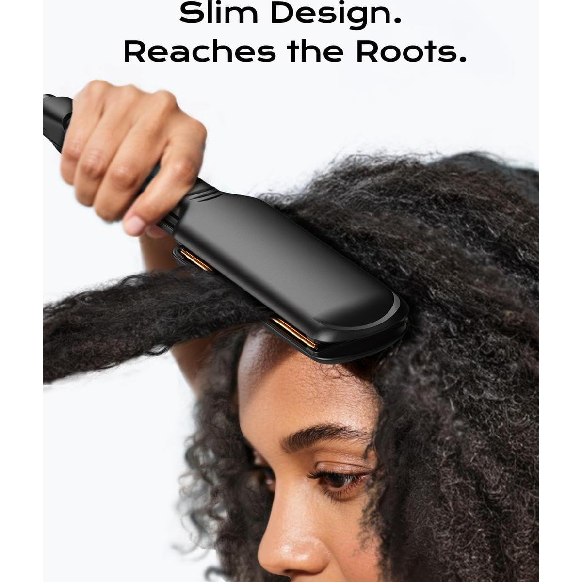 Plancha de Pelo Titanio 100% Puro VANESSA LM-133 5 cm