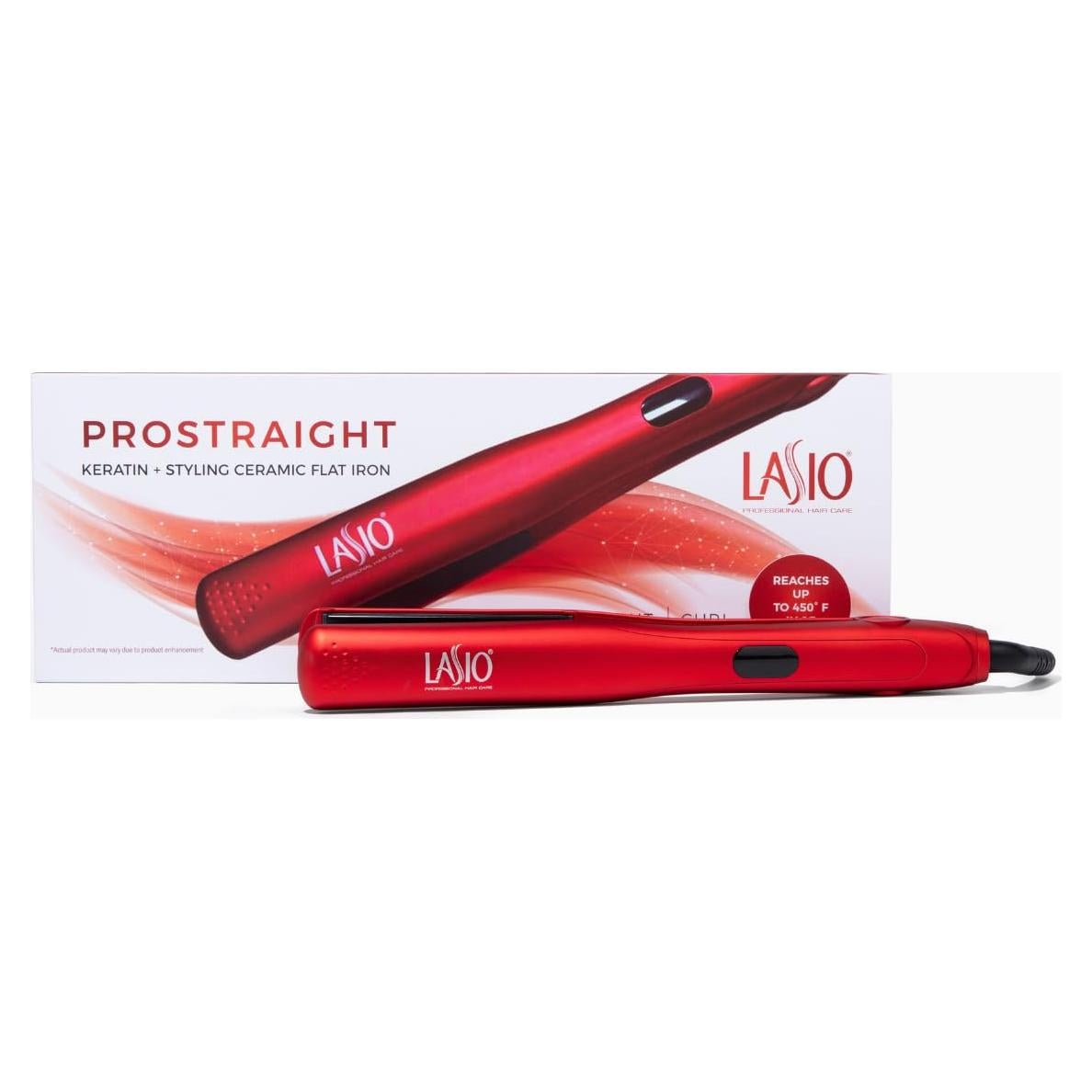 Plancha de Pelo Cerámica Lasio VC-189 - 1 Pulgada, 6 Temperaturas