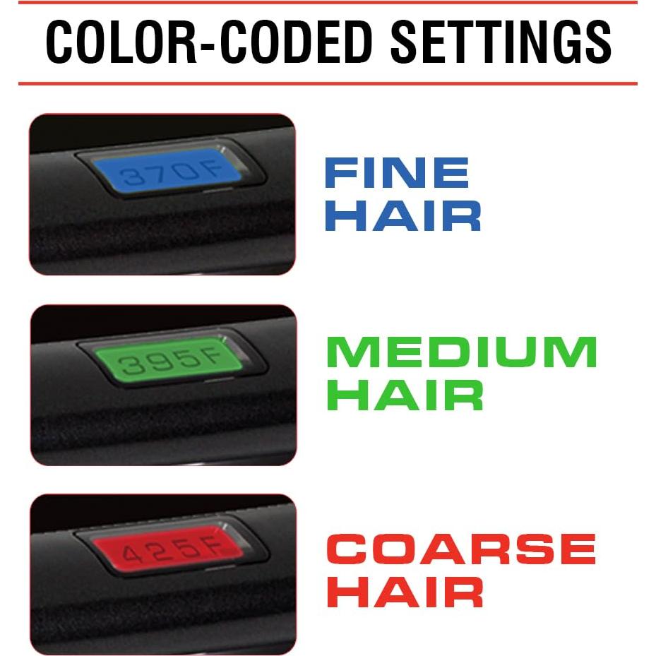 Plancha Alisadora CHI G2 1.25" Cerámica Titanio 450g