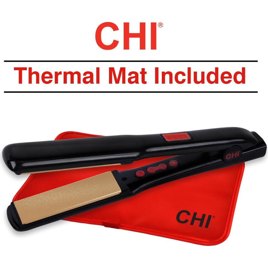 Plancha Alisadora CHI G2 1.25" Cerámica Titanio 450g