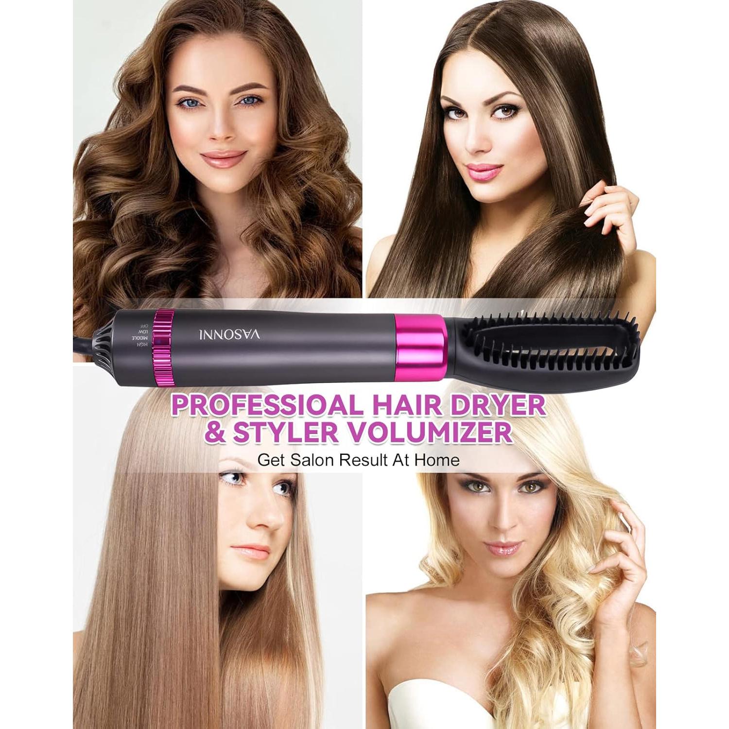 Cepillo Secador de Cabello 5 en 1 VASONNI Iones Negativos