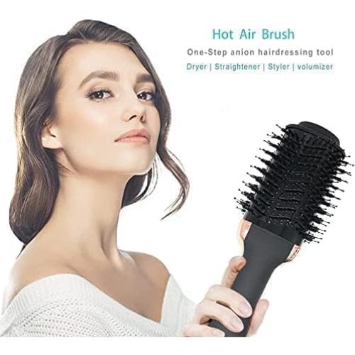 Cepillo Secador de Cabello Nothers 3 Niveles Calor Iónico Negro