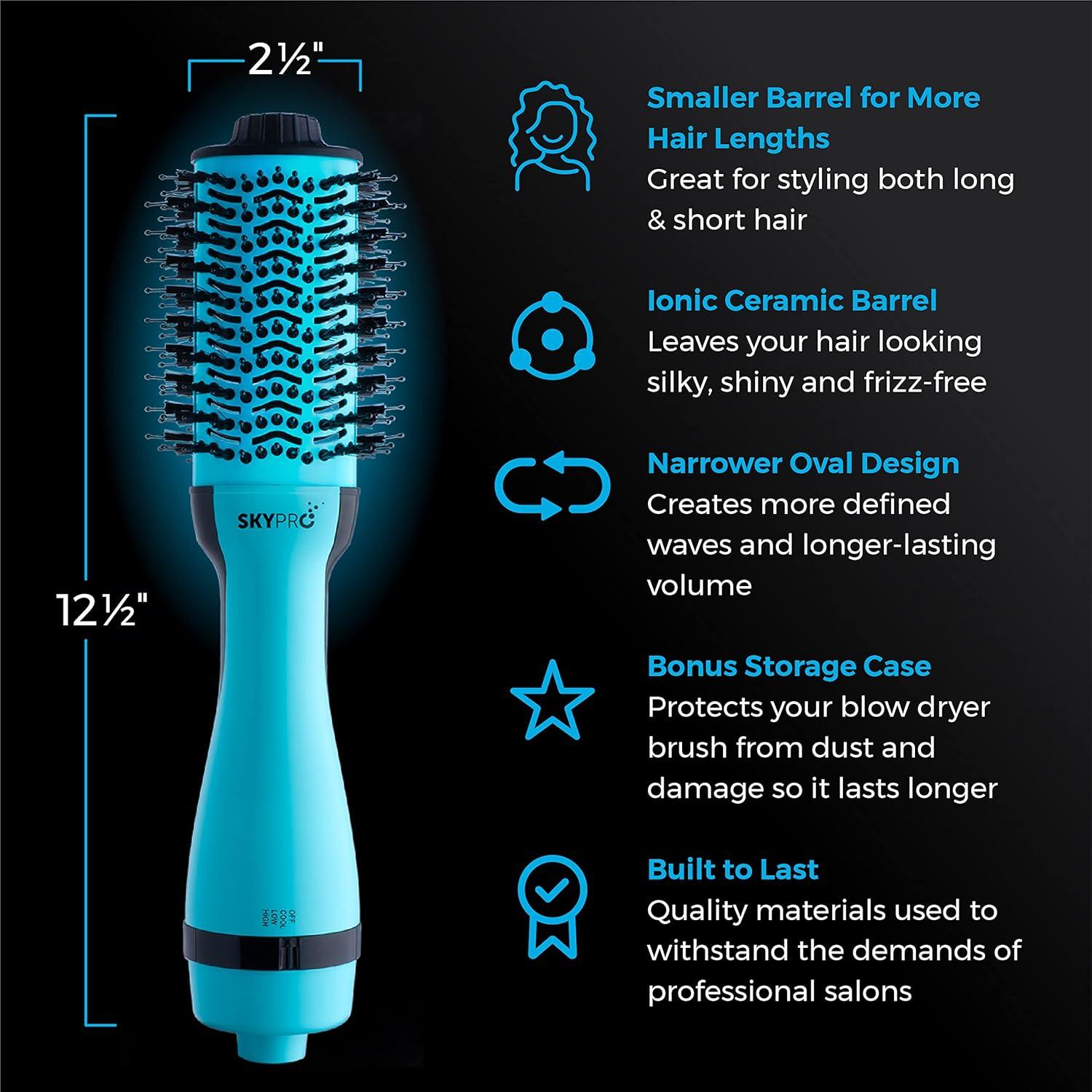 Cepillo Secador de Cabello SKYPRO SKY400 - Alisa y Da Volumen