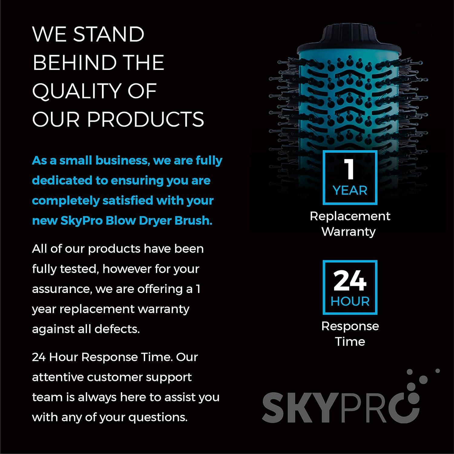 Cepillo Secador de Cabello SKYPRO SKY400 - Alisa y Da Volumen