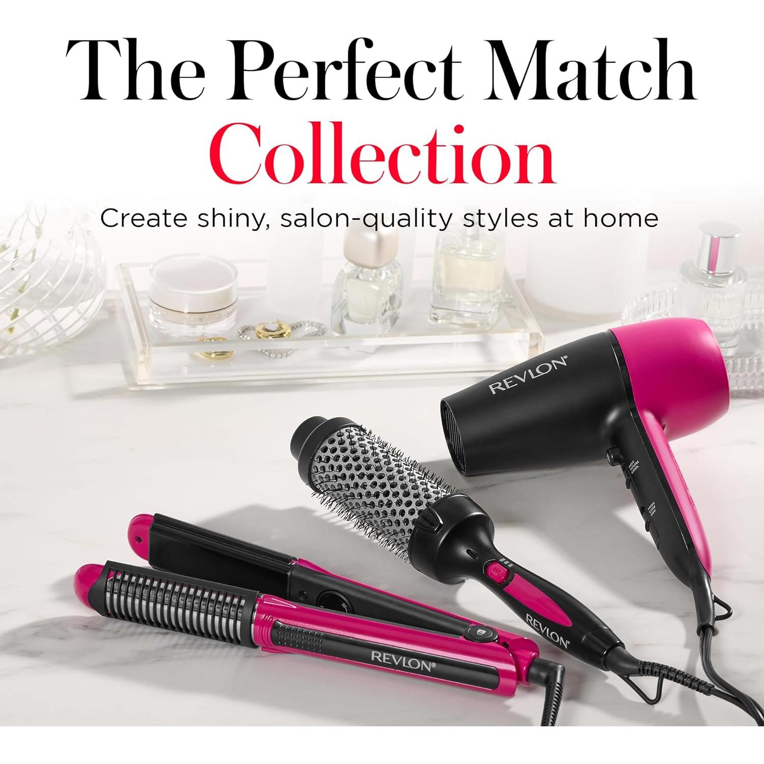 Cepillo Calentado Revlon Perfect Match 1.25" - Rizos y Volumen