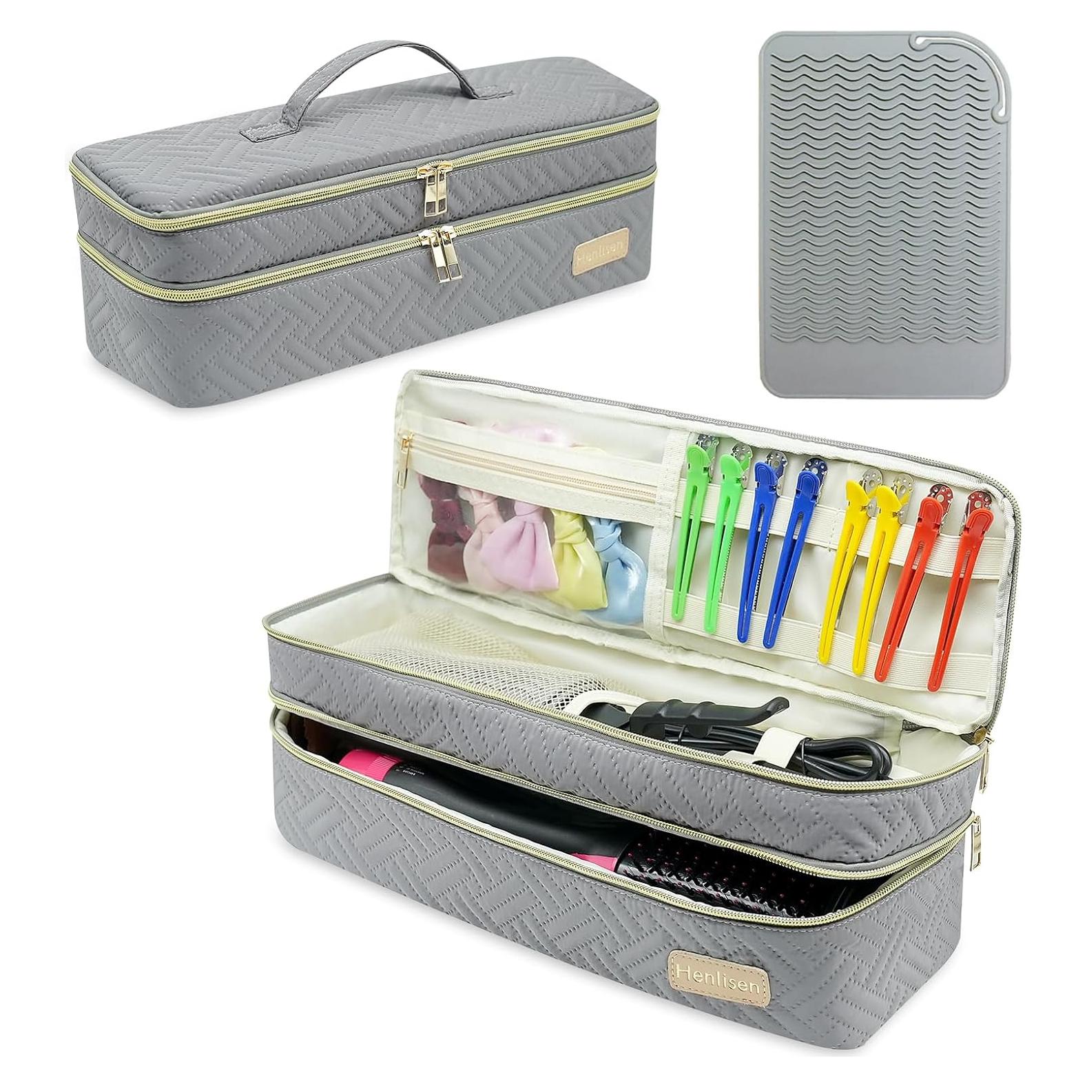 Bolsa de Viaje para Herramientas de Cabello Revlon Gris