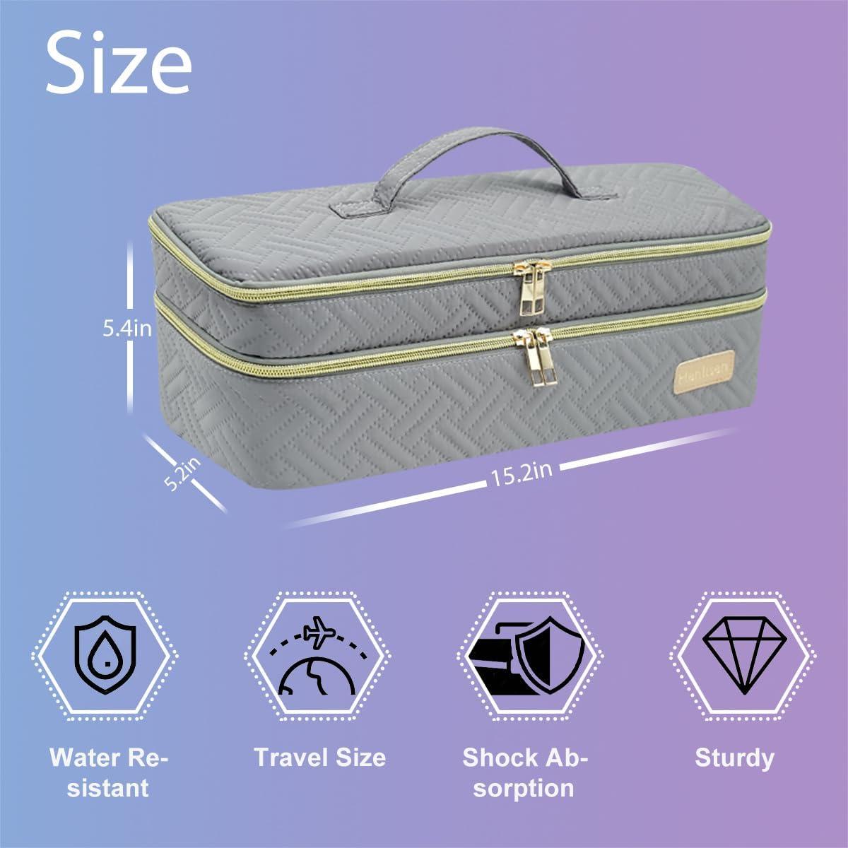 Bolsa de Viaje para Herramientas de Cabello Revlon Gris