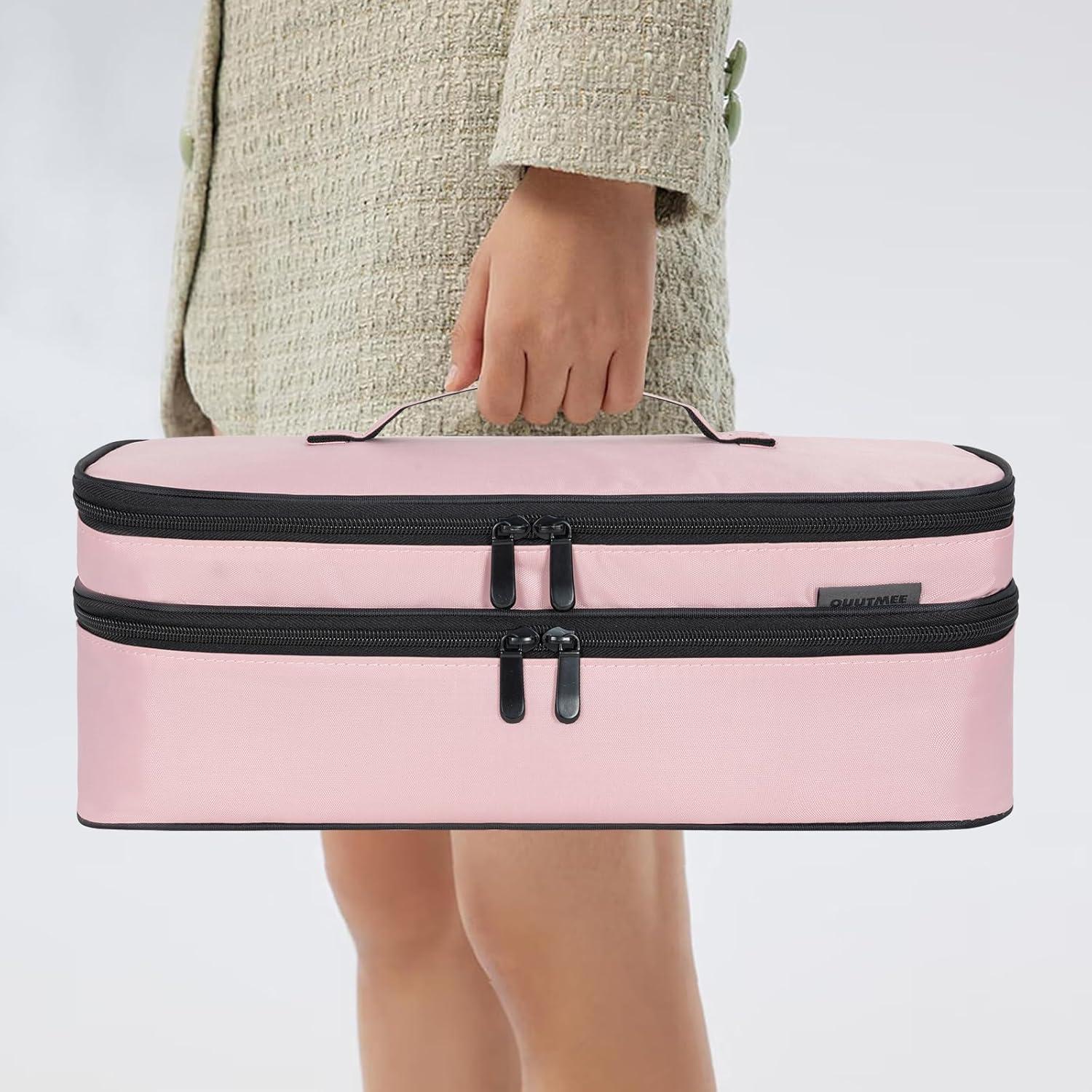 Funda de Viaje Doble Capa OUUTMEE para Secador y Estilizador