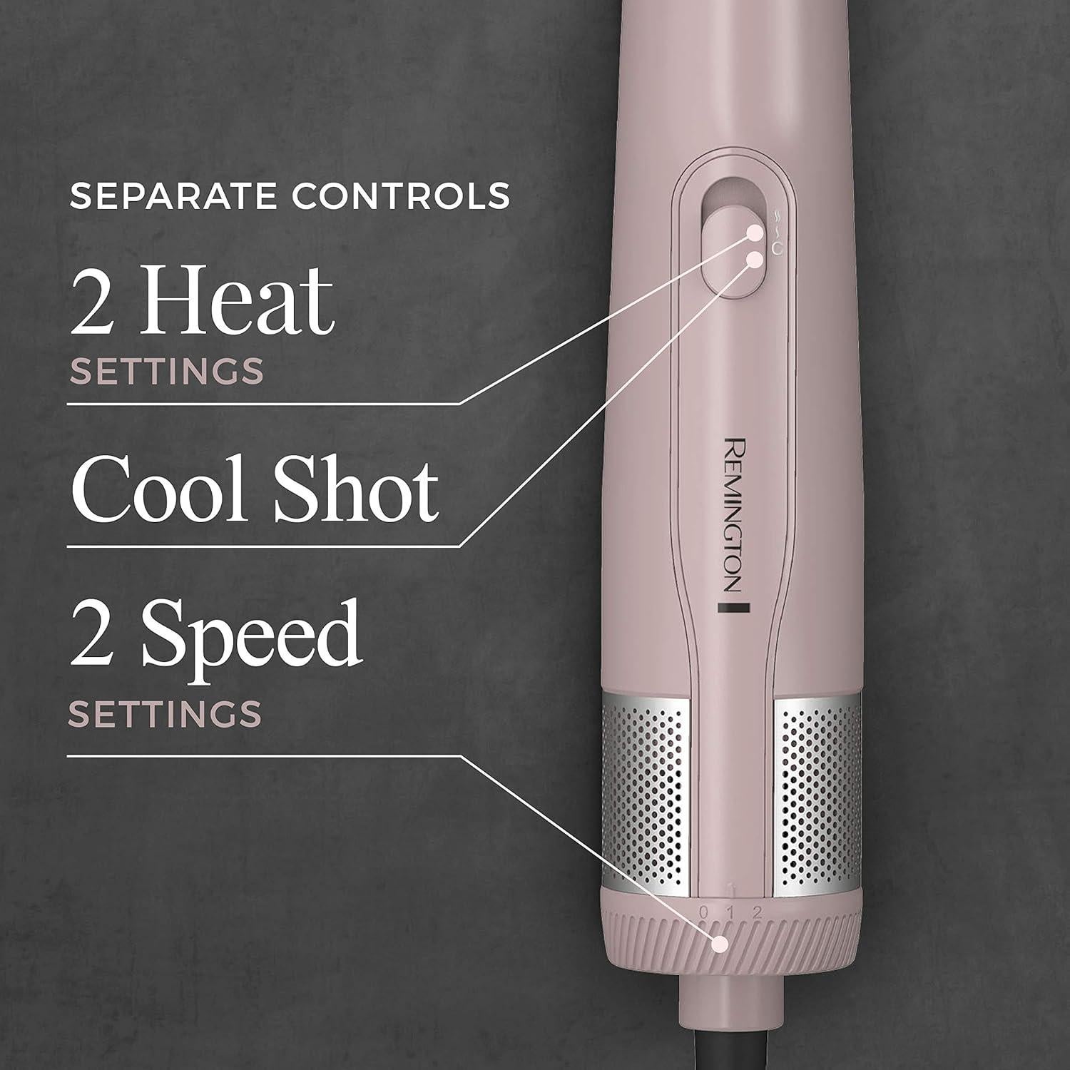 Secador Ovalado y Cepillo Voluminizador Remington Pro Wet2Style