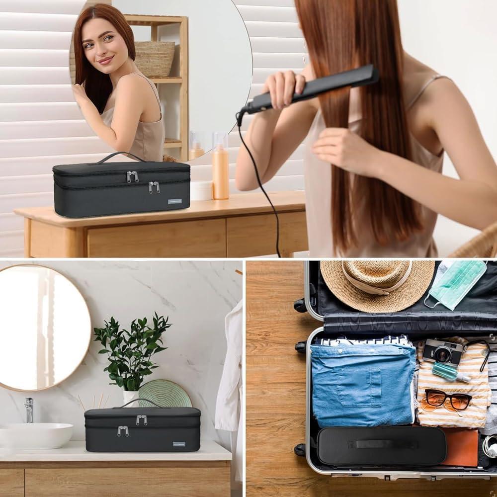 Bolsa de Herramientas para el Cabello JNEWIN Negro 40x14x15cm