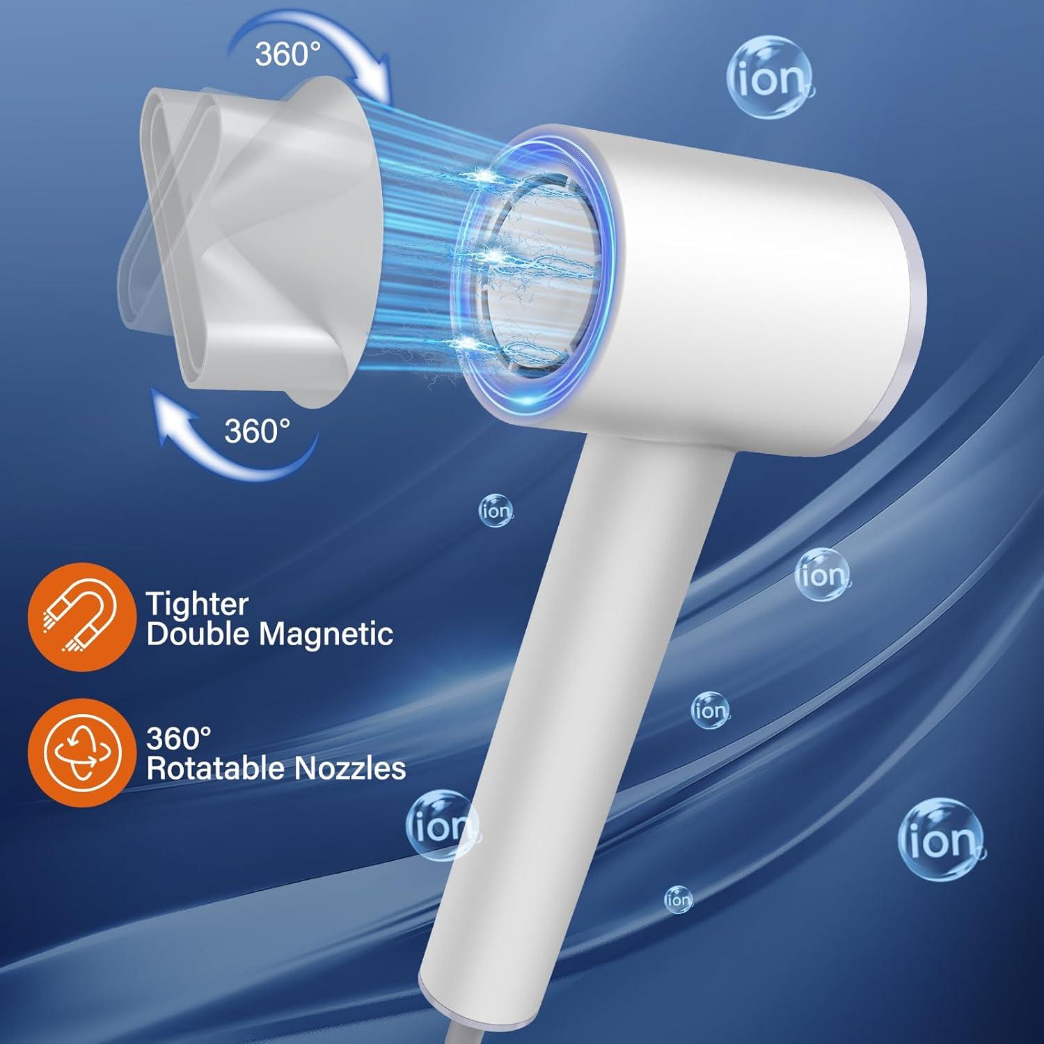 Secador de Pelo Profesional DRSPEE HC03 1600W Iónico LED