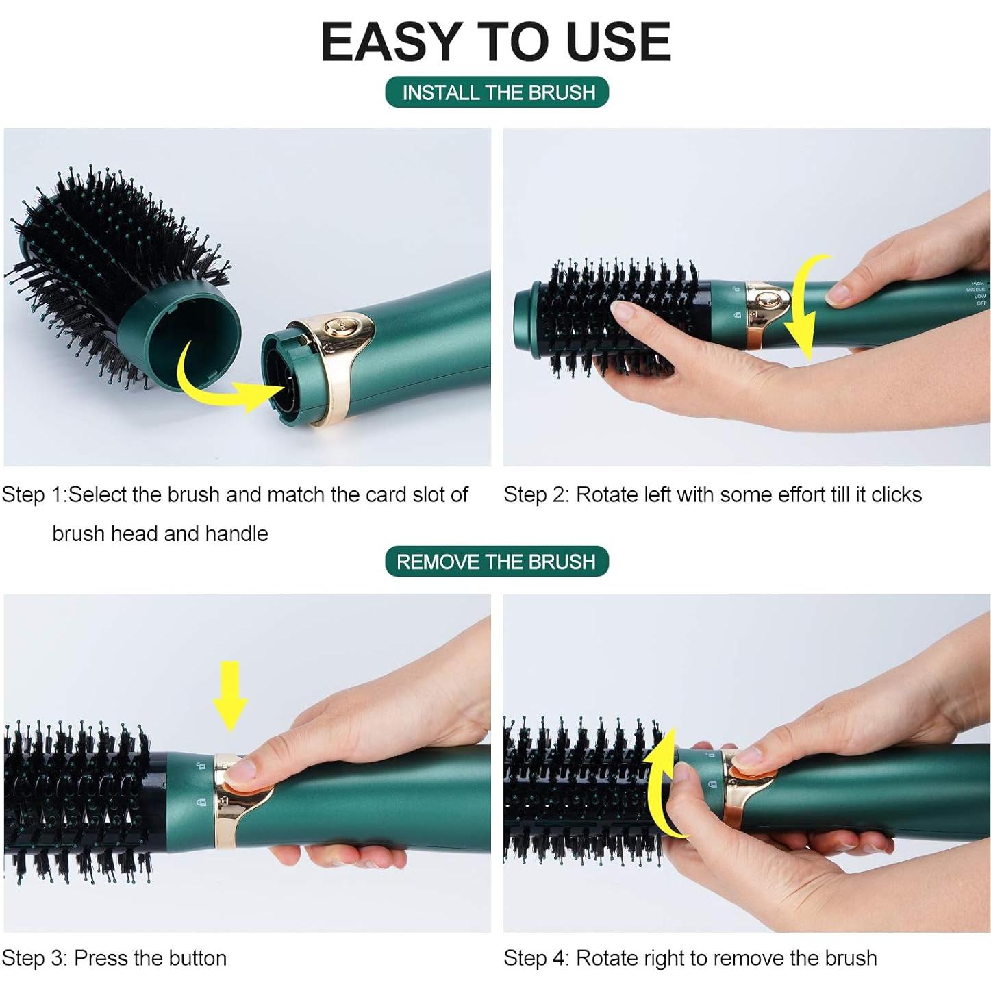 Secador y Cepillo 4 en 1 Dongguan Shengming 1.28 kg