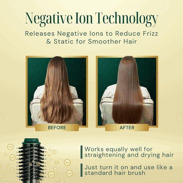 Cepillo de Aire Caliente Multifuncional Asani - 4 en 1 con 3 Cabezas