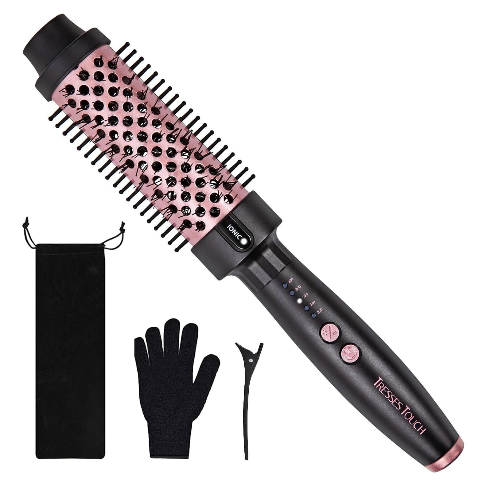 Cepillo Térmico Tresses Touch 1.5" Iones Negativos 5 Temperaturas