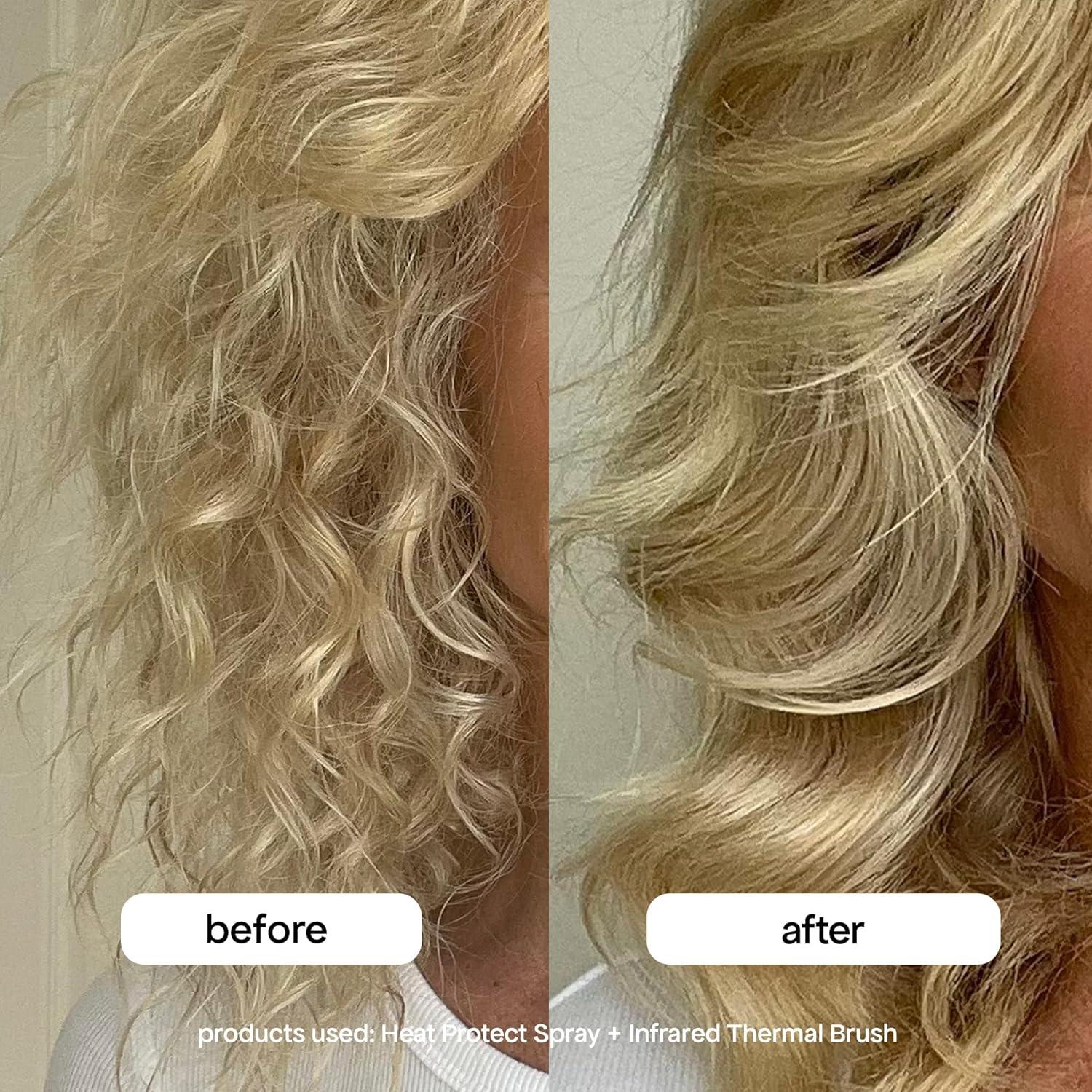 Cepillo Térmico Infrarrojo BONDIBOOST 35.5cm - Cabello Suave