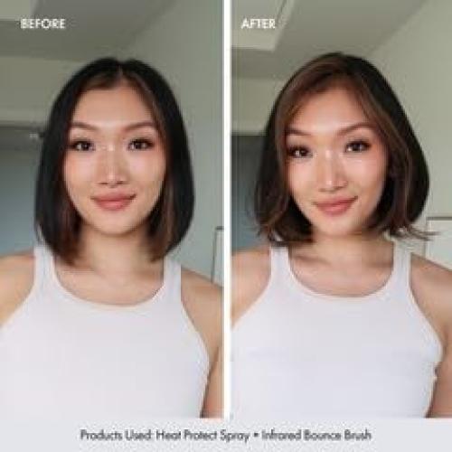 Cepillo Térmico Infrarrojo BONDIBOOST 35.5cm - Cabello Suave