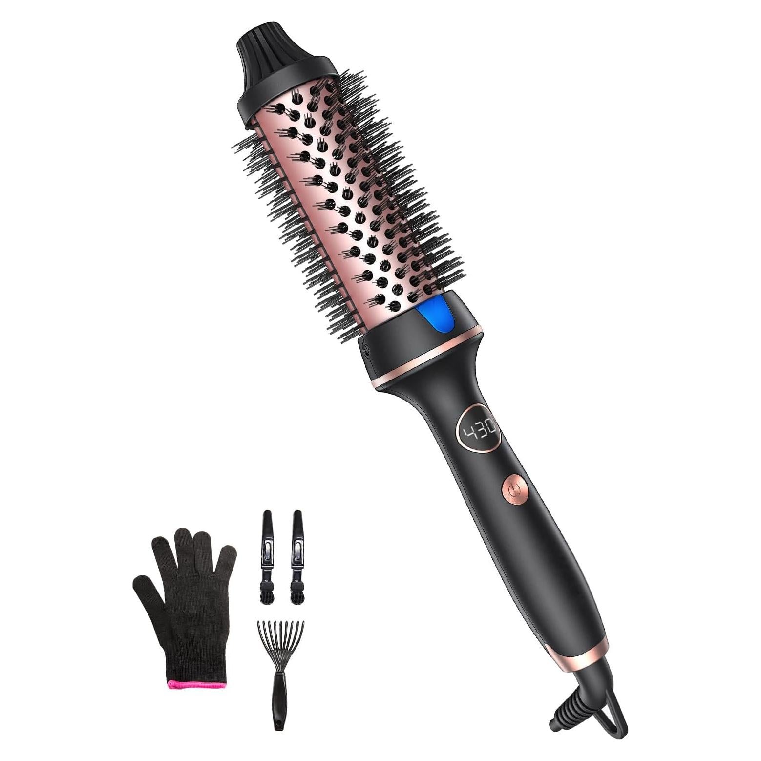 Cepillo Térmico Desalo 1.5" Negro - Voluminizador Iónico