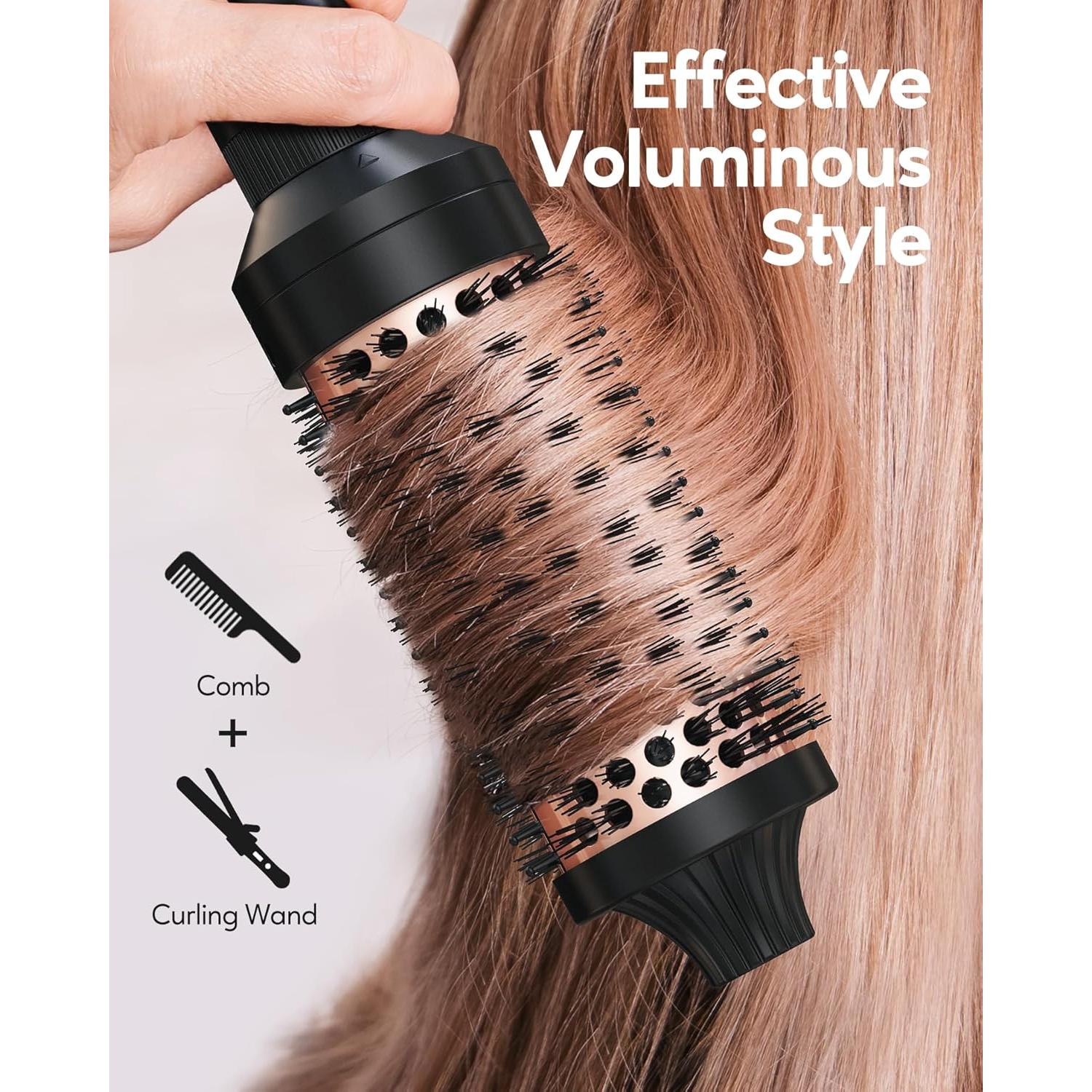 Conjunto de Cepillos Térmicos Terviiix PRO 3 en 1 con 3 Cabezas