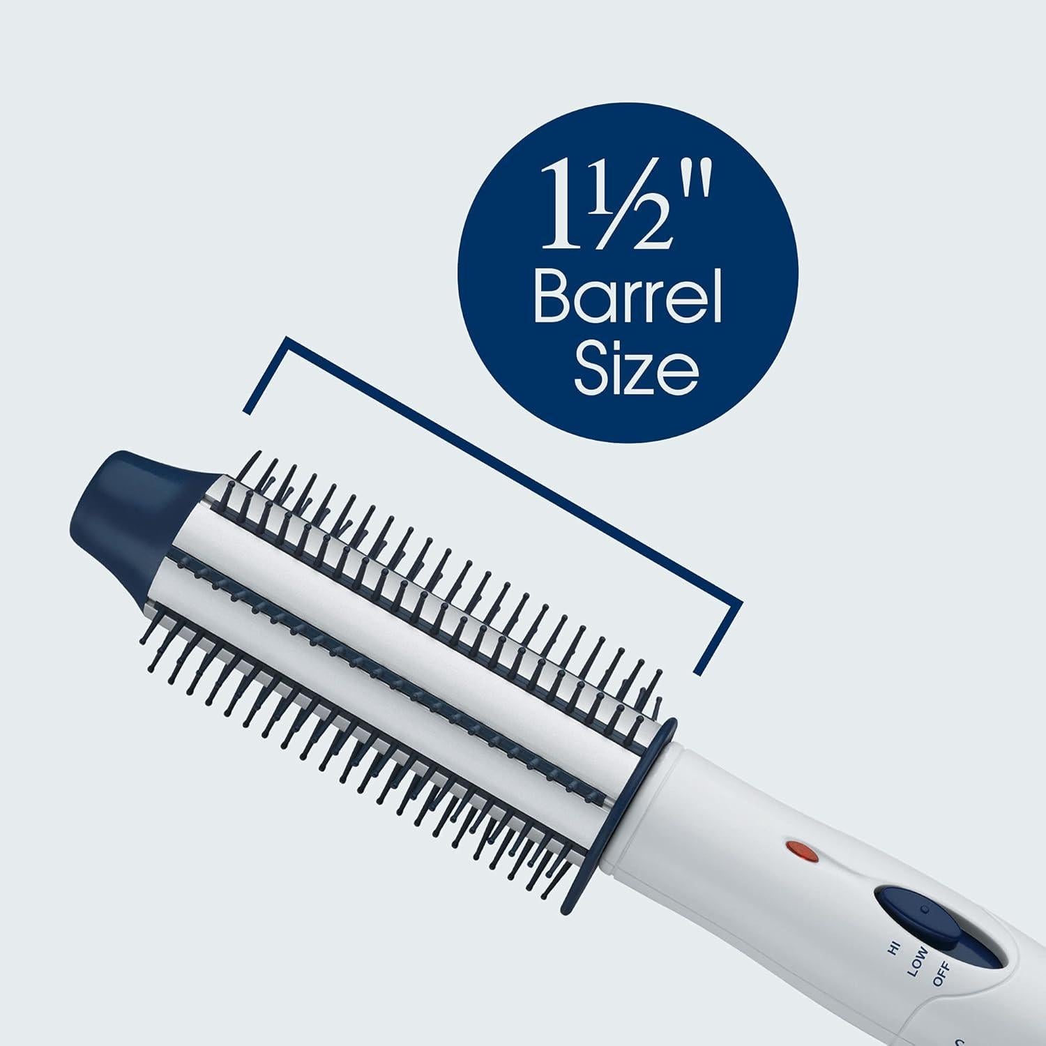 Cepillo de Estilo de Cabello Profesional AmazonUs 1.5"