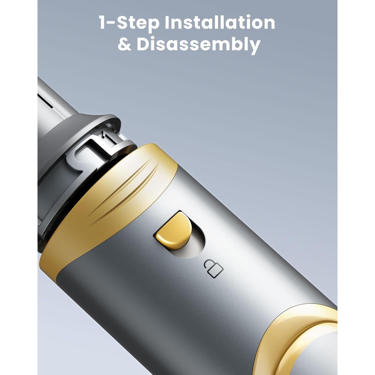 Easywave Estilizador 5 en 1: Secador y Rizador Automático Gris