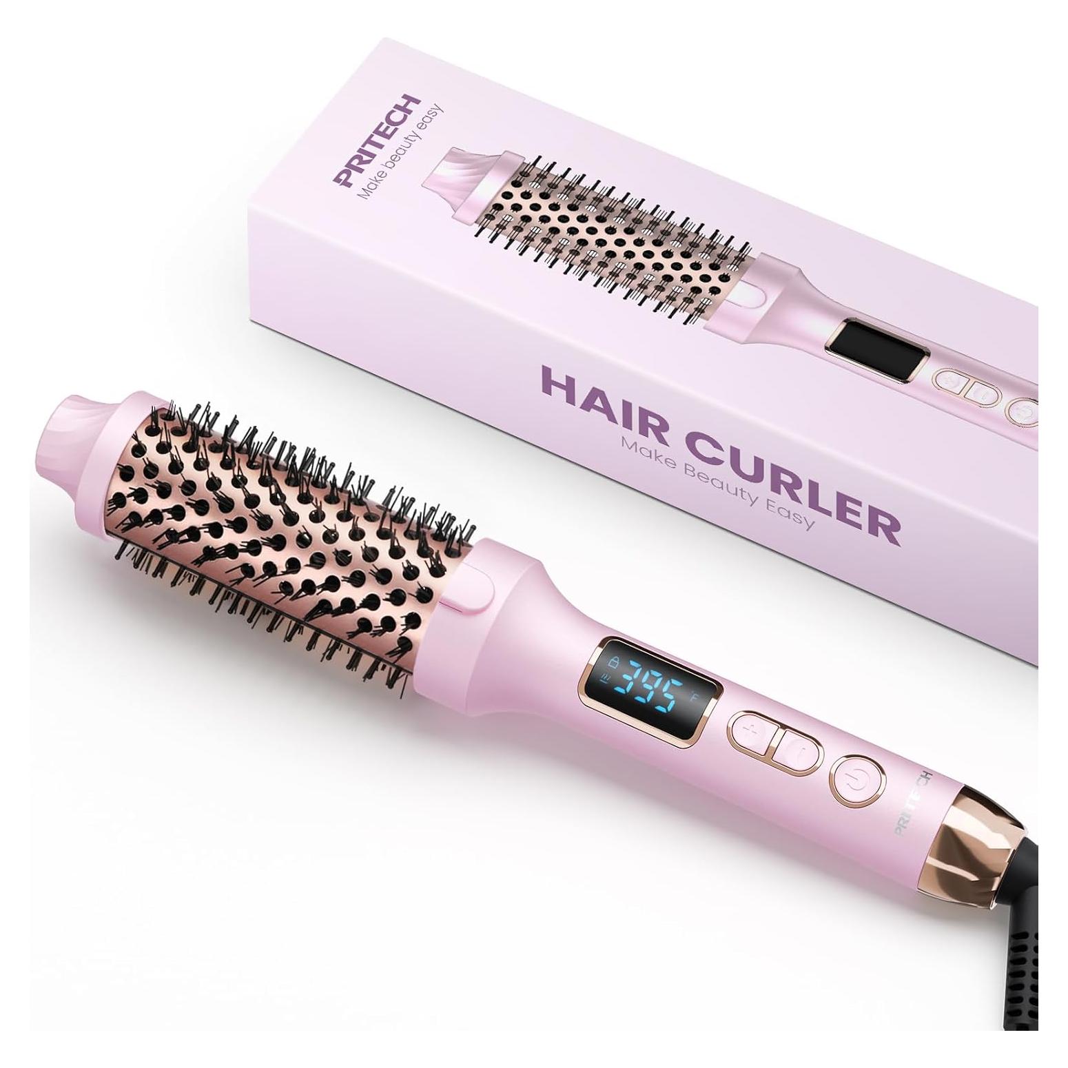 Cepillo Térmico PRITECH 1.5" Cerámico Ajustable Iónico