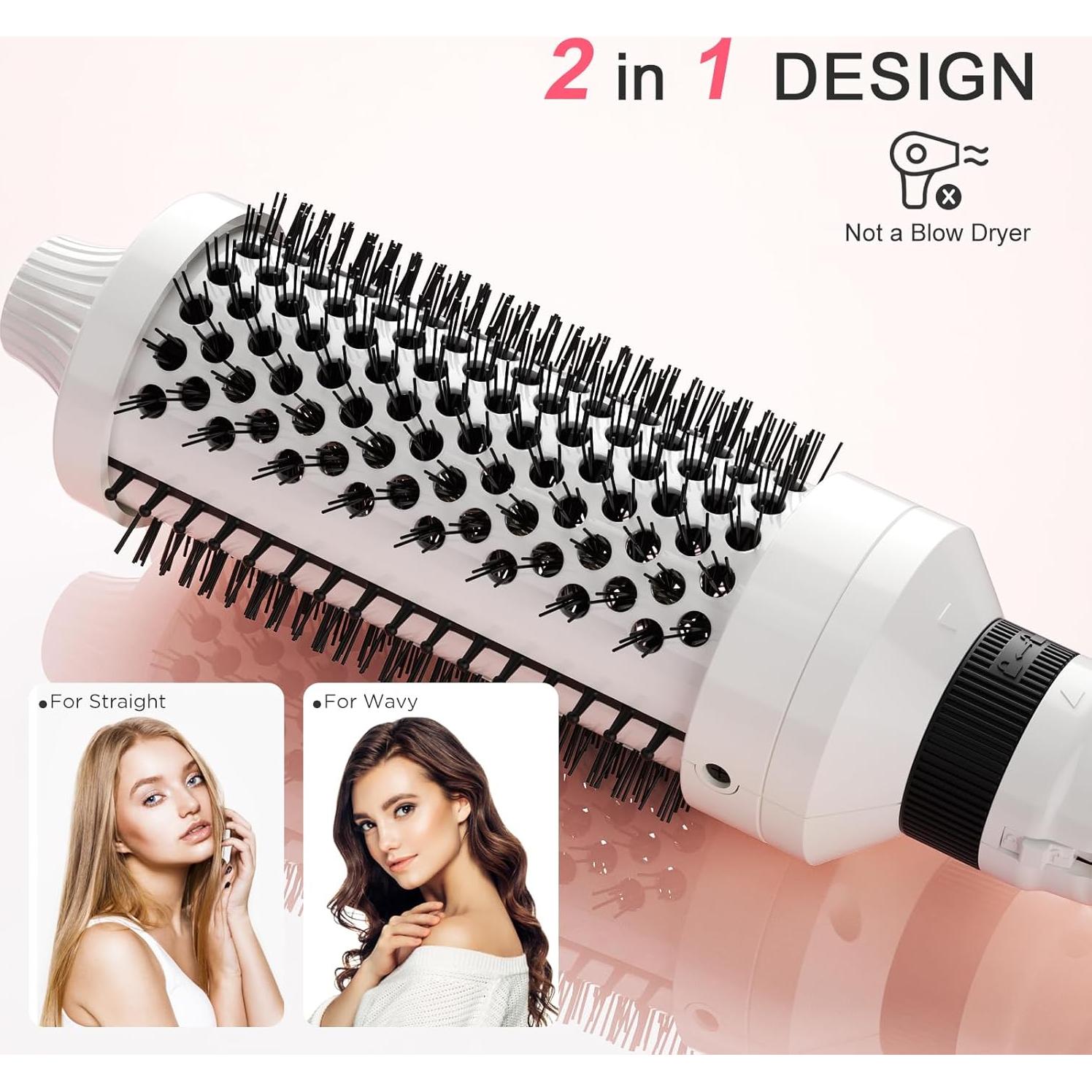 Set de Cepillos Térmicos 3 en 1 K&K - Calentamiento Rápido