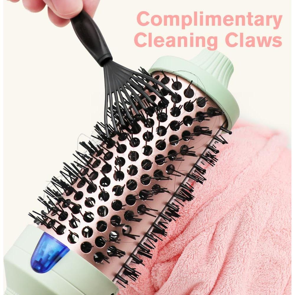 Cepillo Térmico K&K Pro 4.4 cm con Iones Negativos y Doble Voltaje