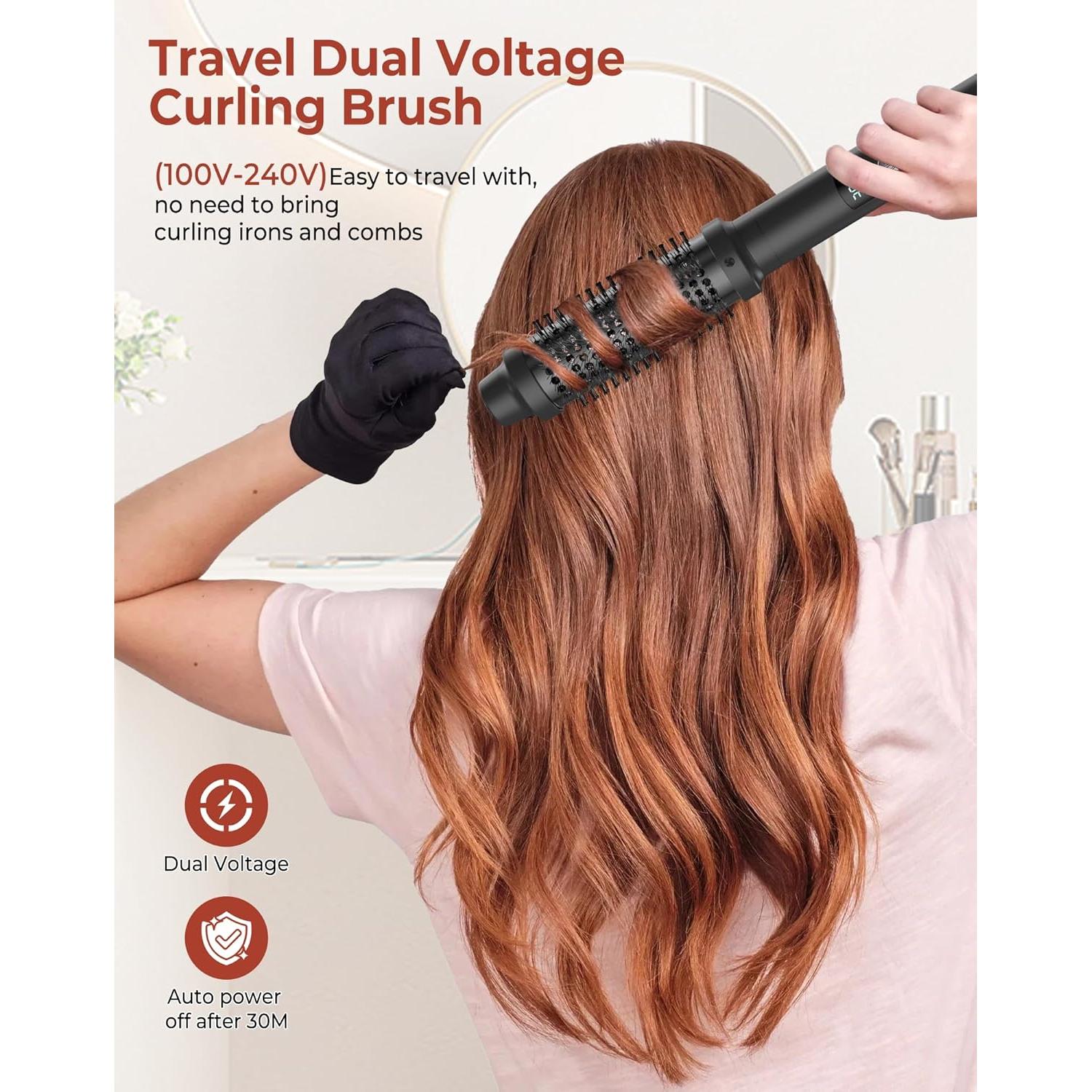 Cepillo Térmico Ukliss 1.5" Cerámica Iónica 9 Temperaturas