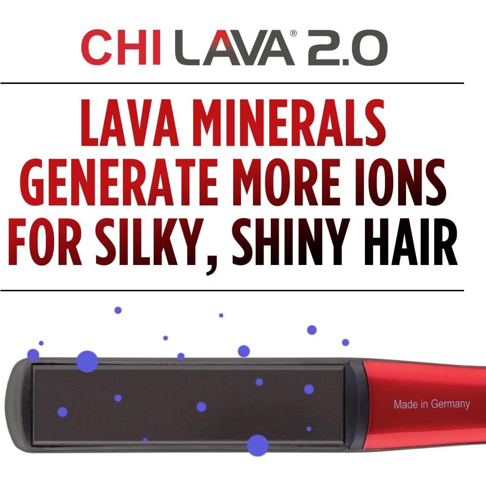Plancha de Peinar CHI Lava 2.0 - Alisador Ergonómico 31.1cm