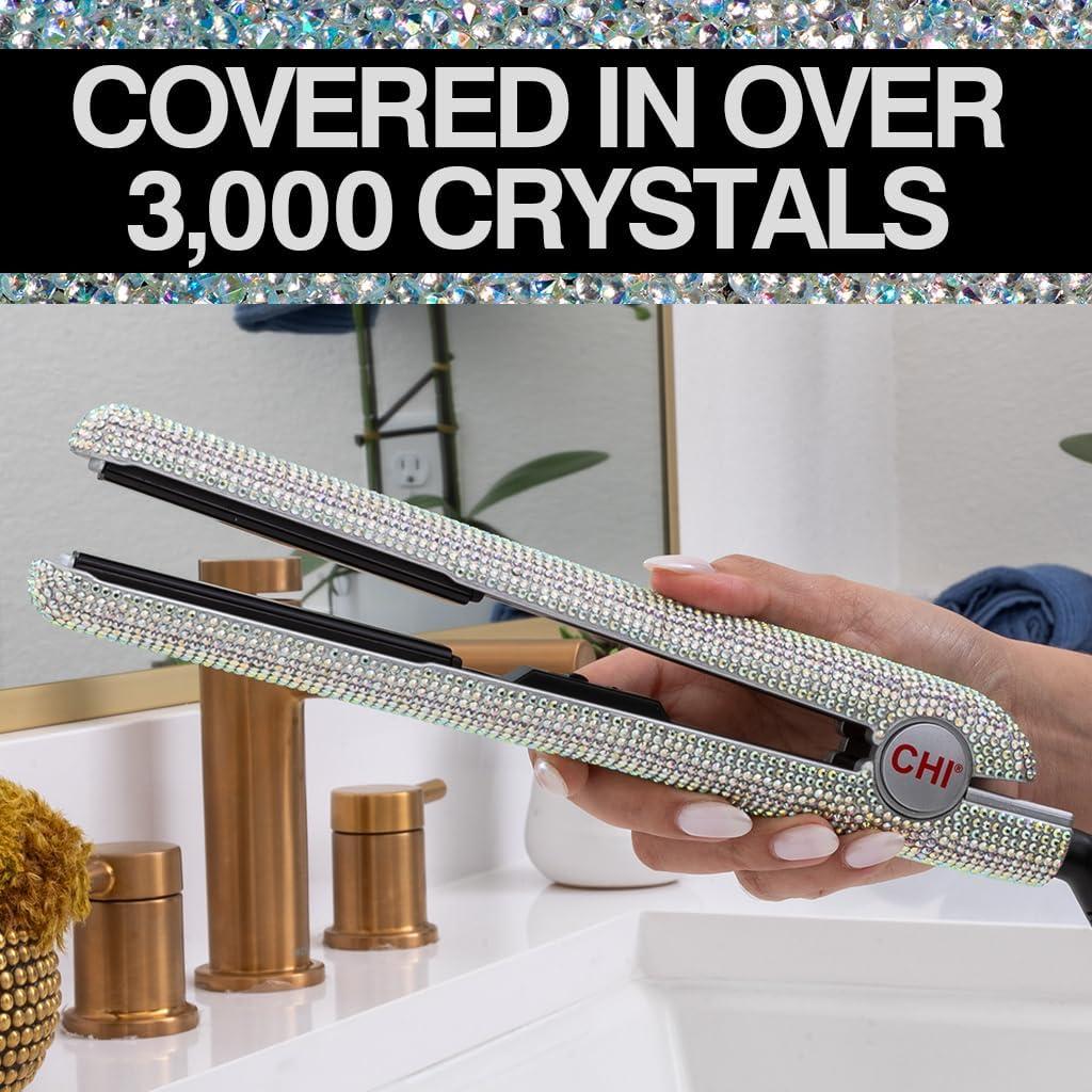 Plancha de Cerámica CHI Lava 27.9cm Plateada - Alisador Profesional