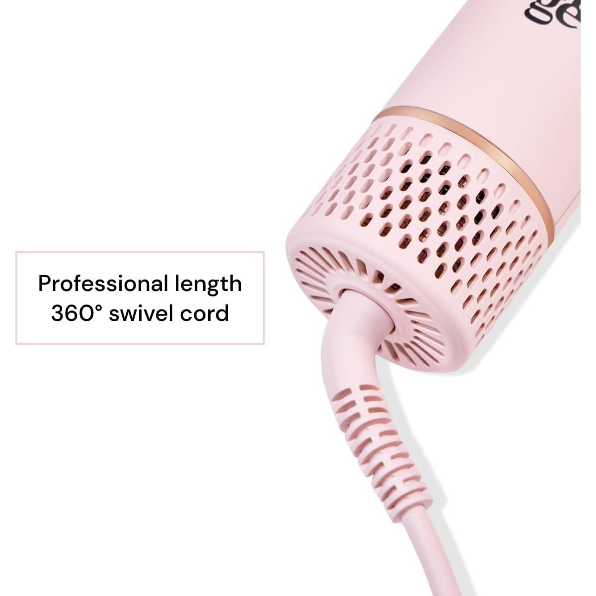 Cepillo Secador 2-en-1 L'ANGE HAIR AIRess Rosa - Alisa y Seca