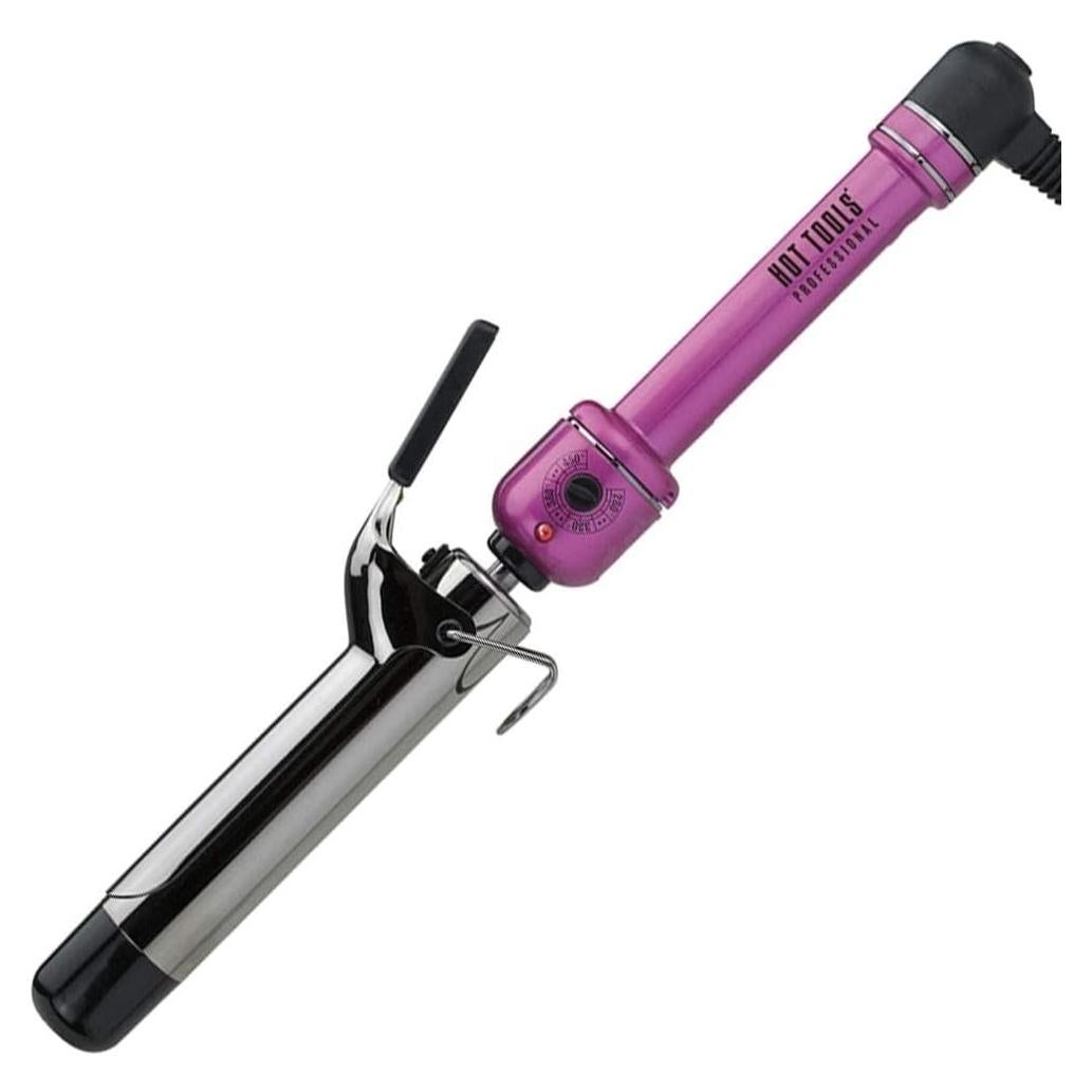 Plancha de Rizar Eléctrica Hot Tools Titanio Rosa 39.1cm