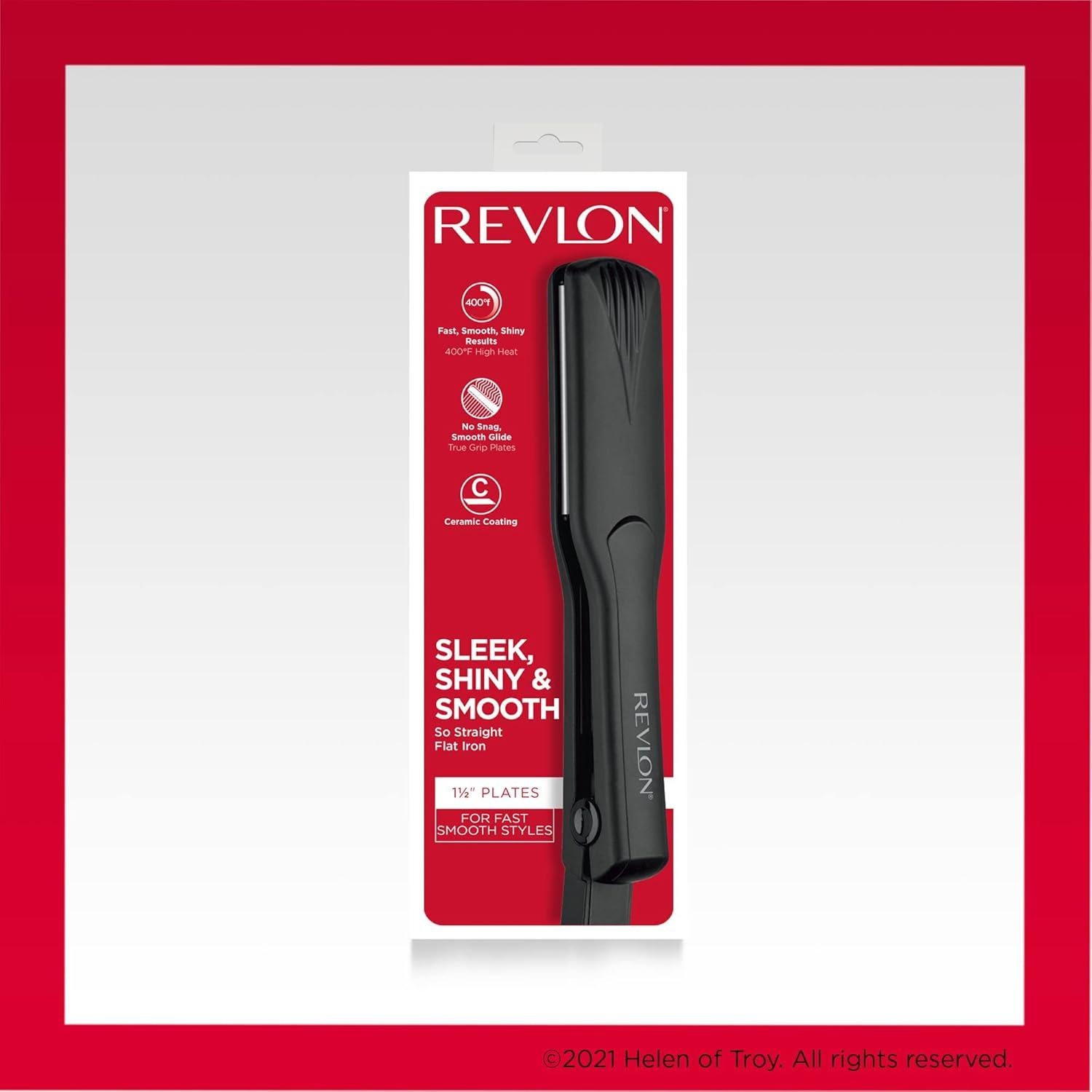Alisador de Cerámica Revlon Essentials 1.5" - Rápido y Suave