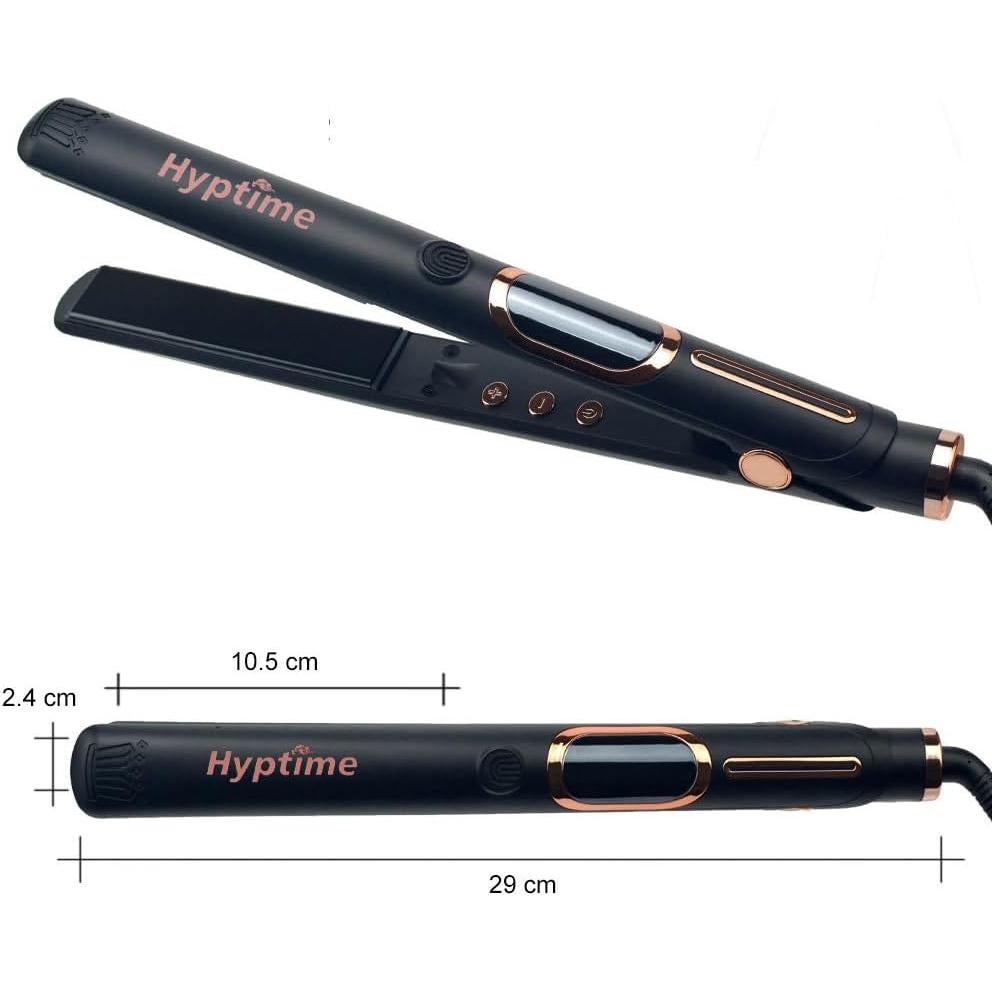 Plancha de Pelo HYPTIME Titanio 1" Digital 260-500°F