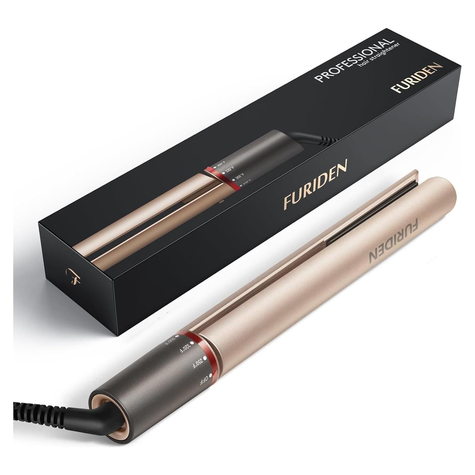 Plancha de Pelo 2 en 1 FURIDEN LM-166 Profesional 121-232°C