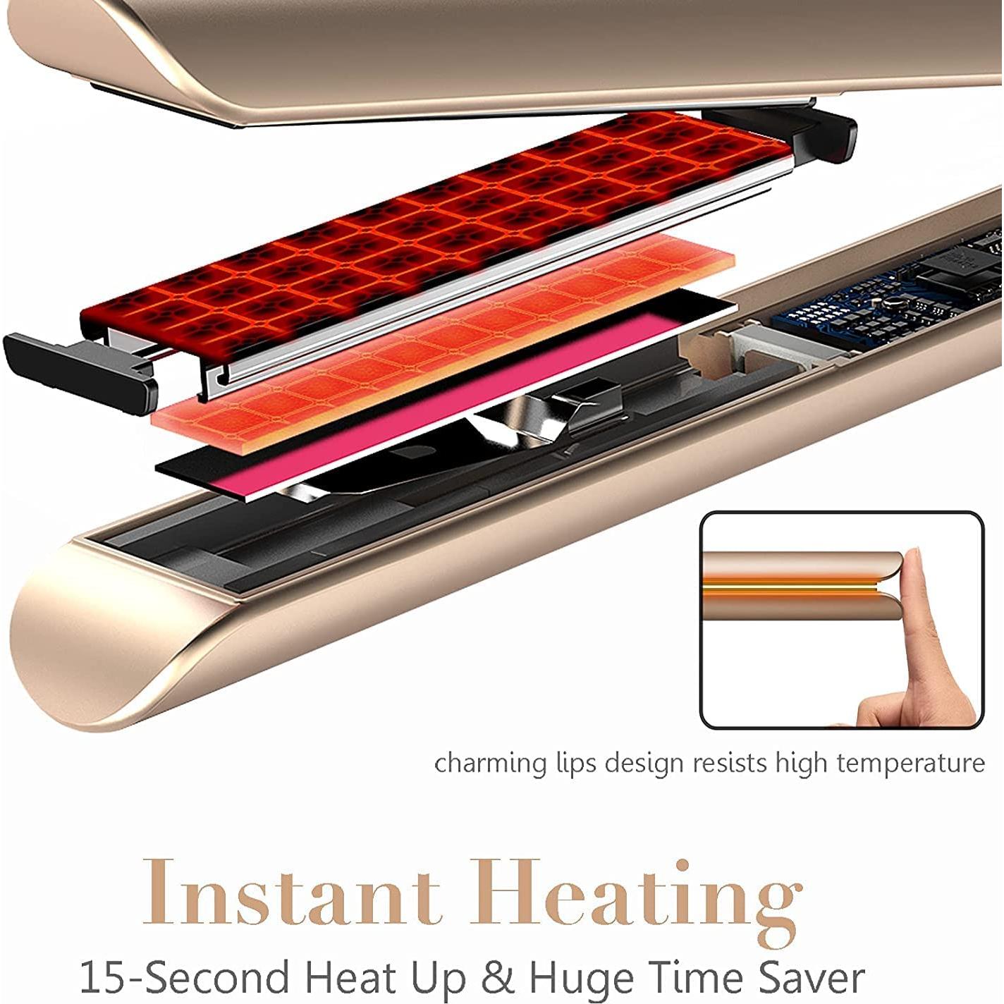 Plancha de Pelo 2 en 1 FURIDEN LM-166 Profesional 121-232°C