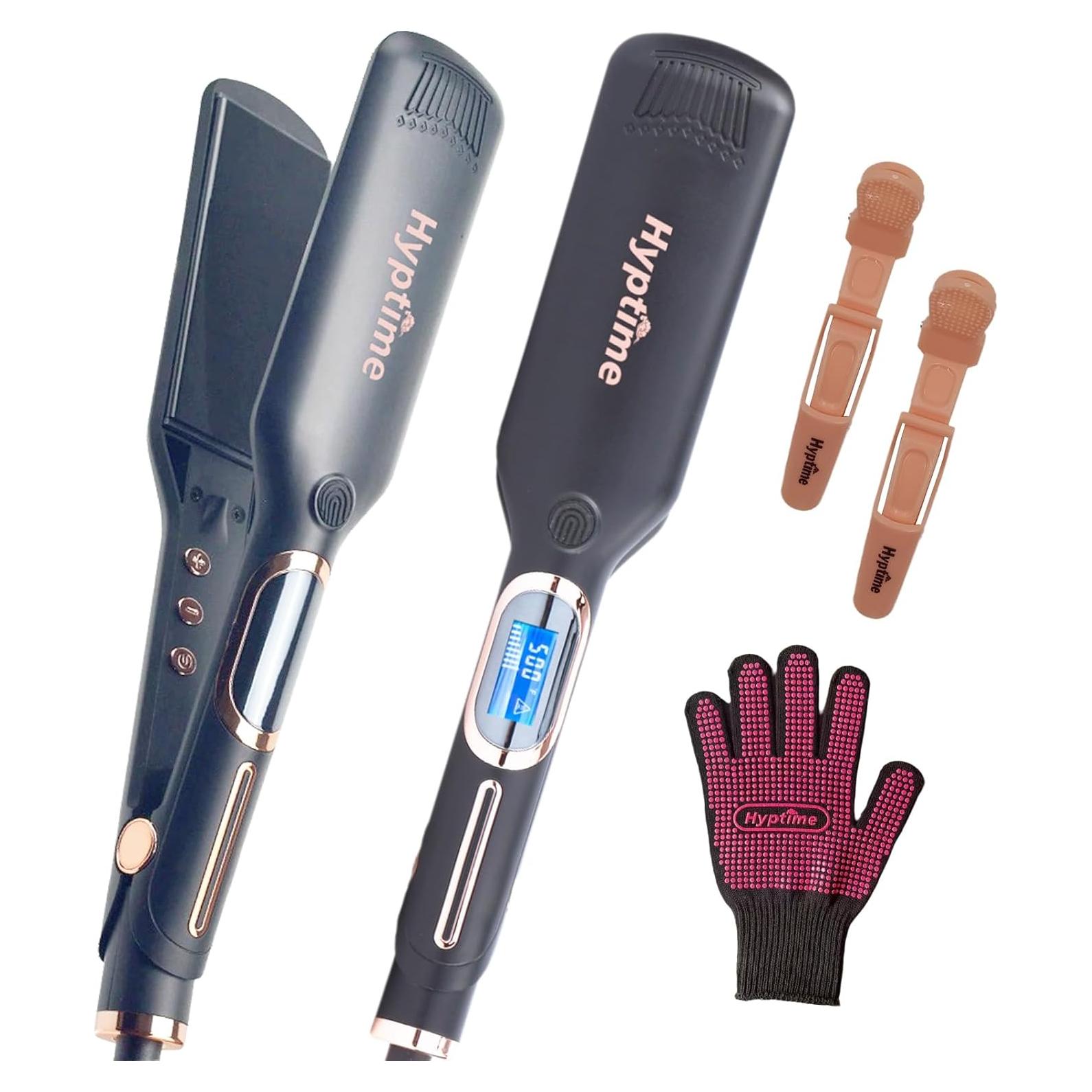 Plancha de Cabello HYPTIME Titanio 2" Digital 260-500°F