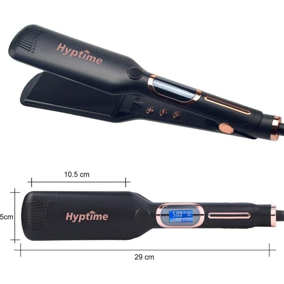 Plancha de Cabello HYPTIME Titanio 2" Digital 260-500°F
