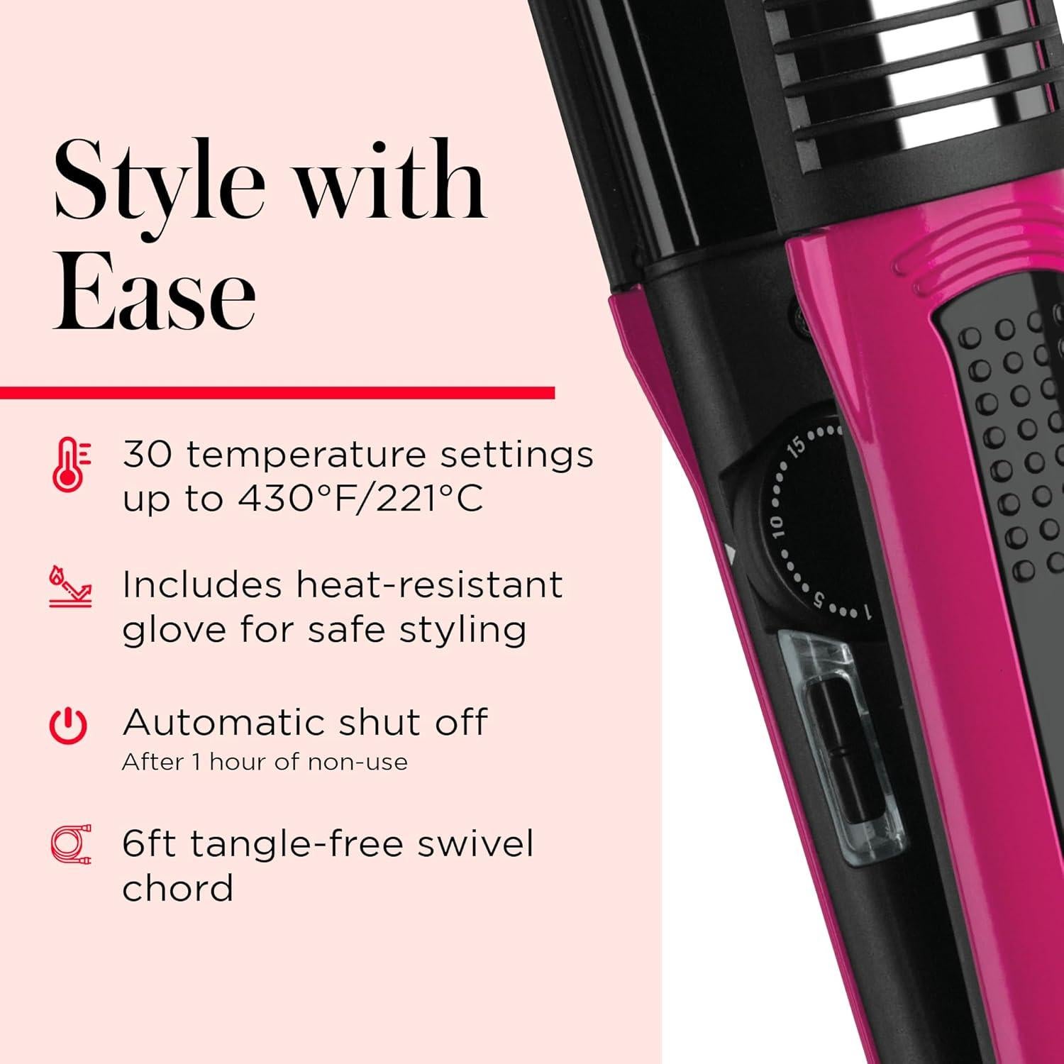 Plancha Plana REVLON Perfect Match 2-en-1 Alisador y Rizador