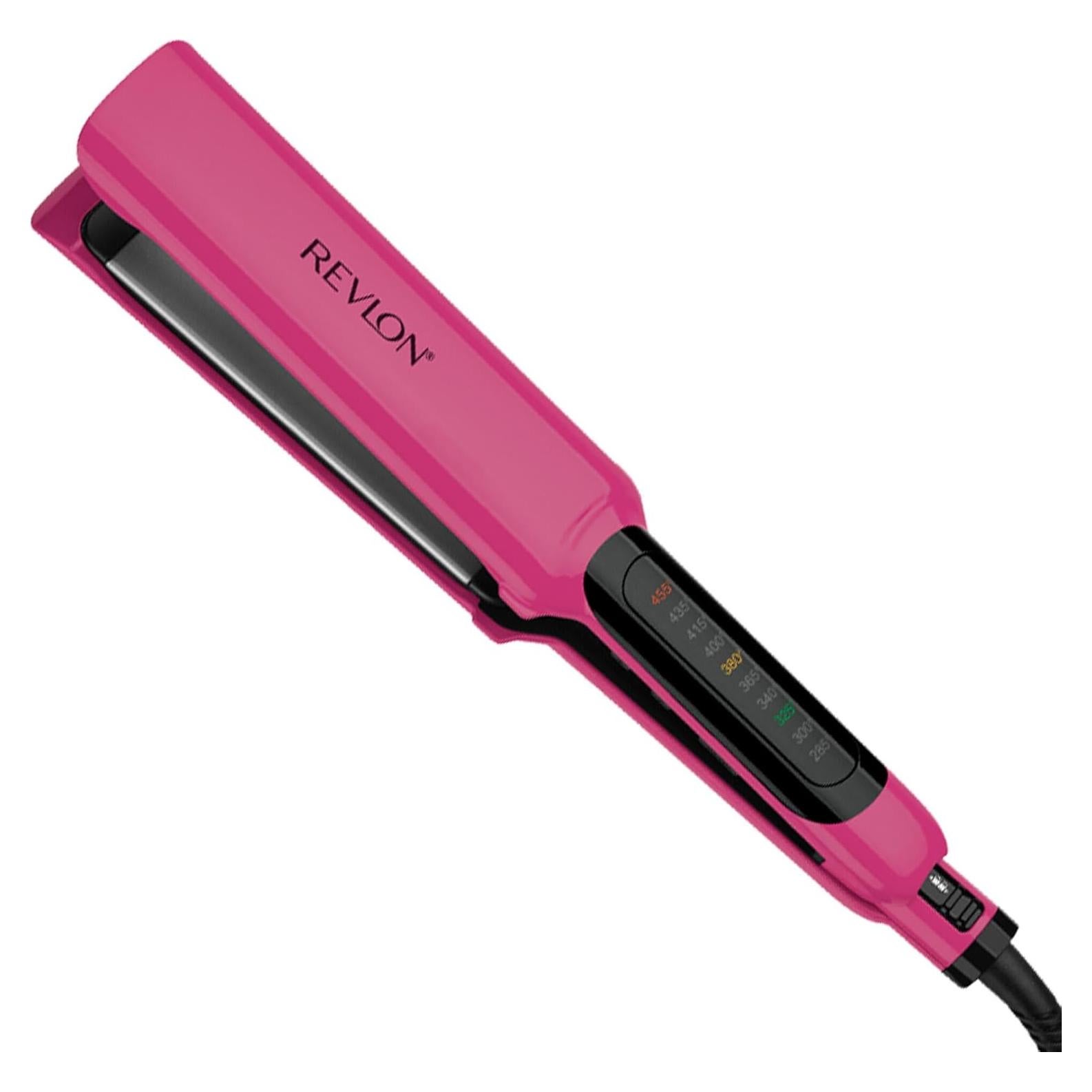 Plancha de Cerámica Revlon Smooth Brilliance 1.5" Rosa