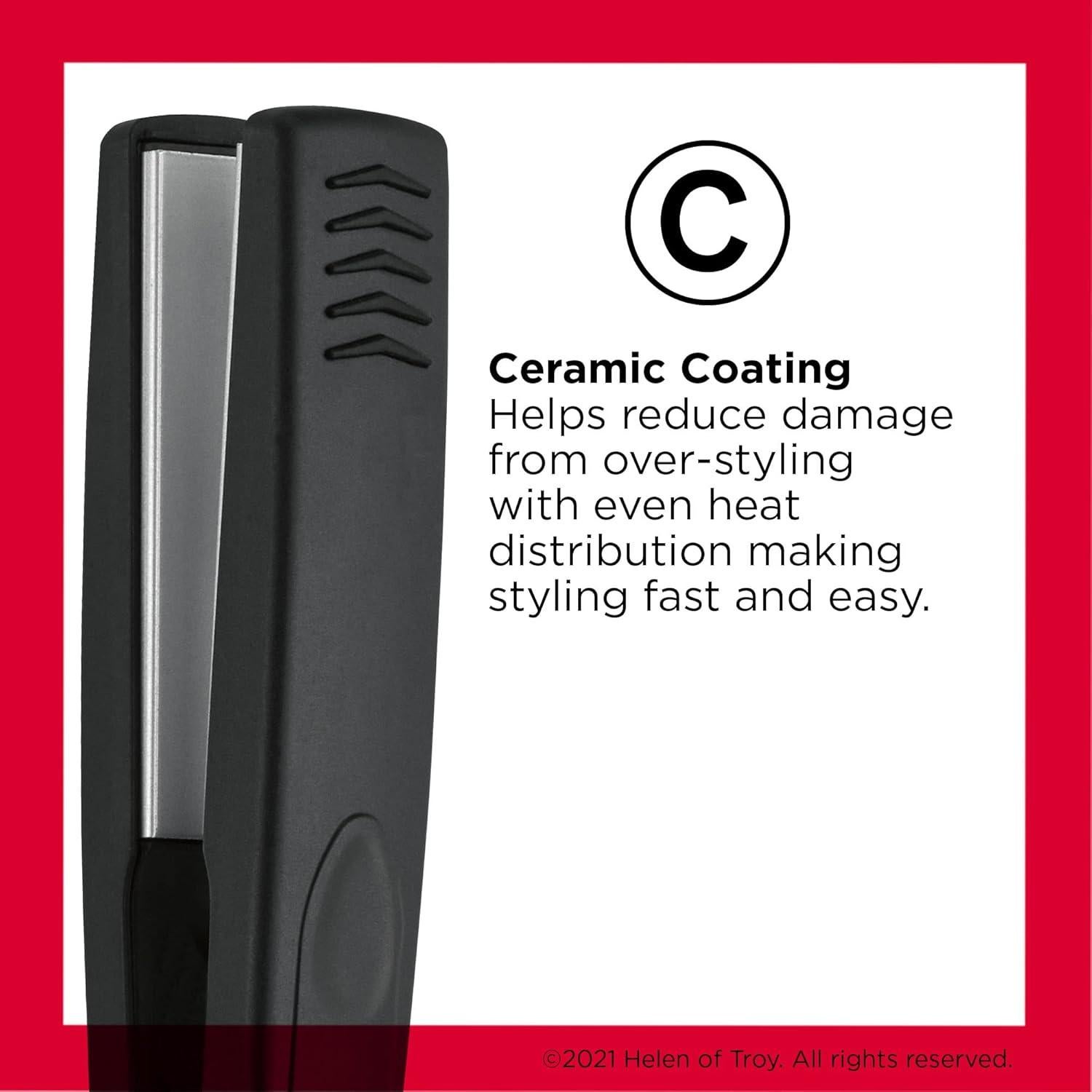 Alisador de Cerámica Revlon 2.54 cm - Resultados Rápidos