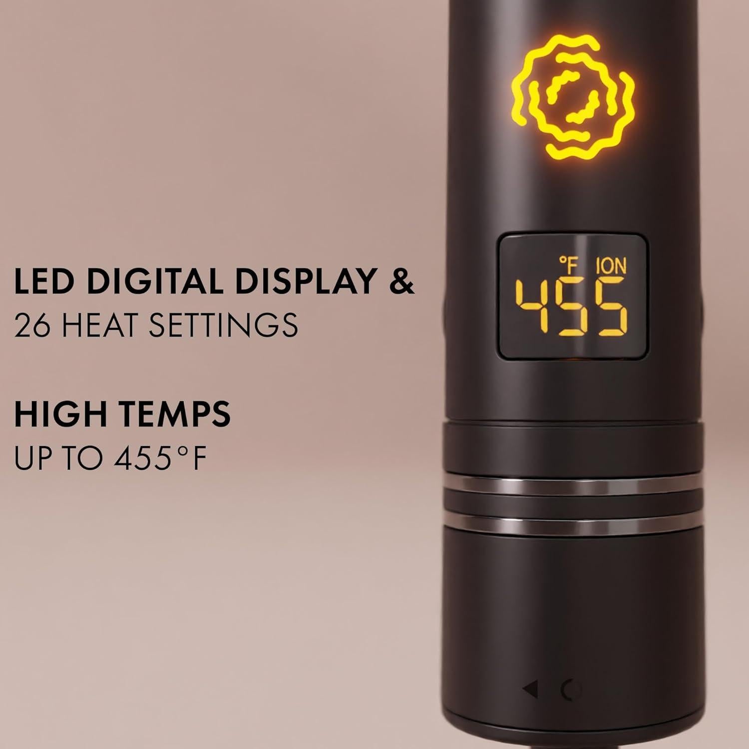 Plancha Alisadora Vibrante Hot Tools Black Gold 235°C 2 en 1