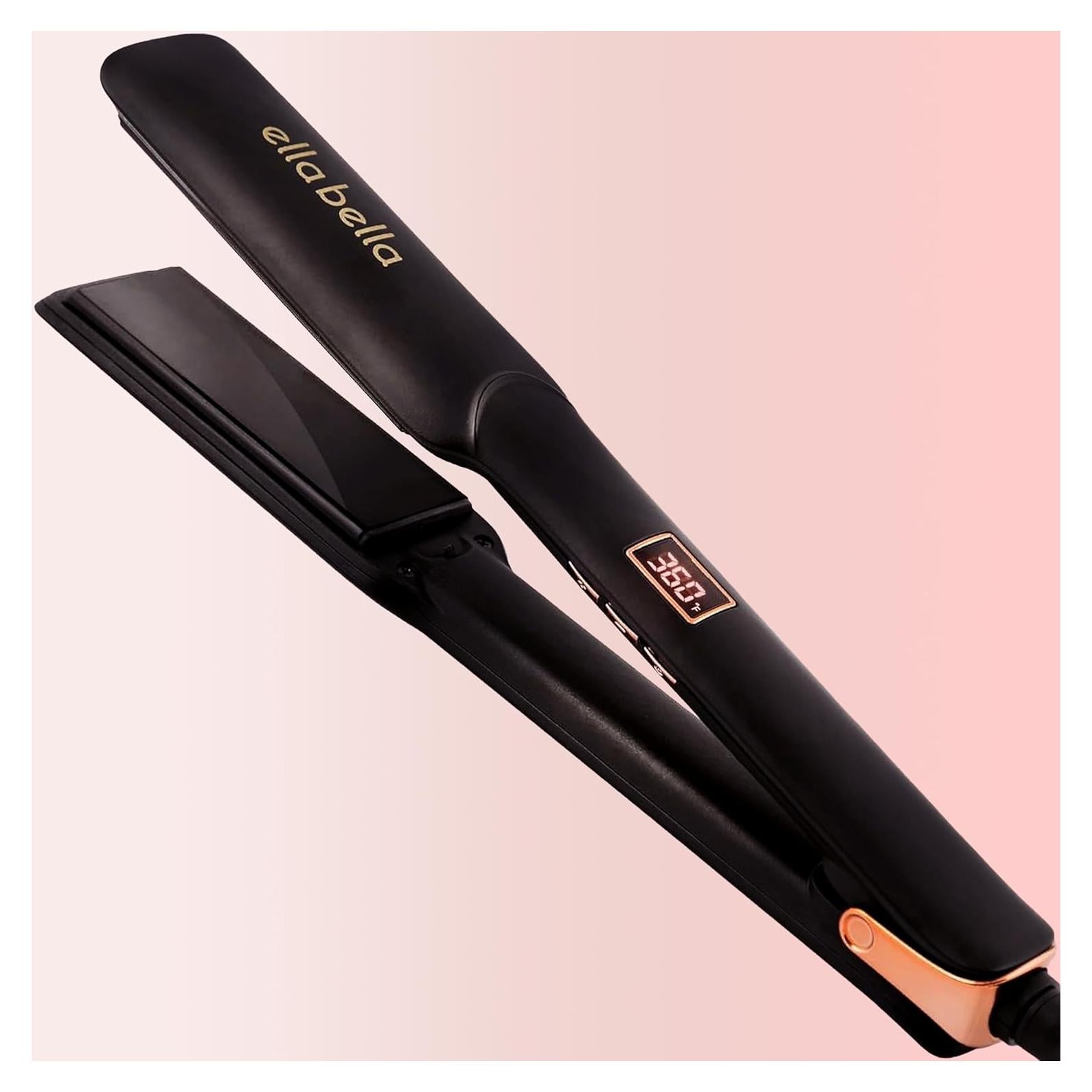 Plancha de Pelo ELLA BELLA Cerámica Digital 250-450°F