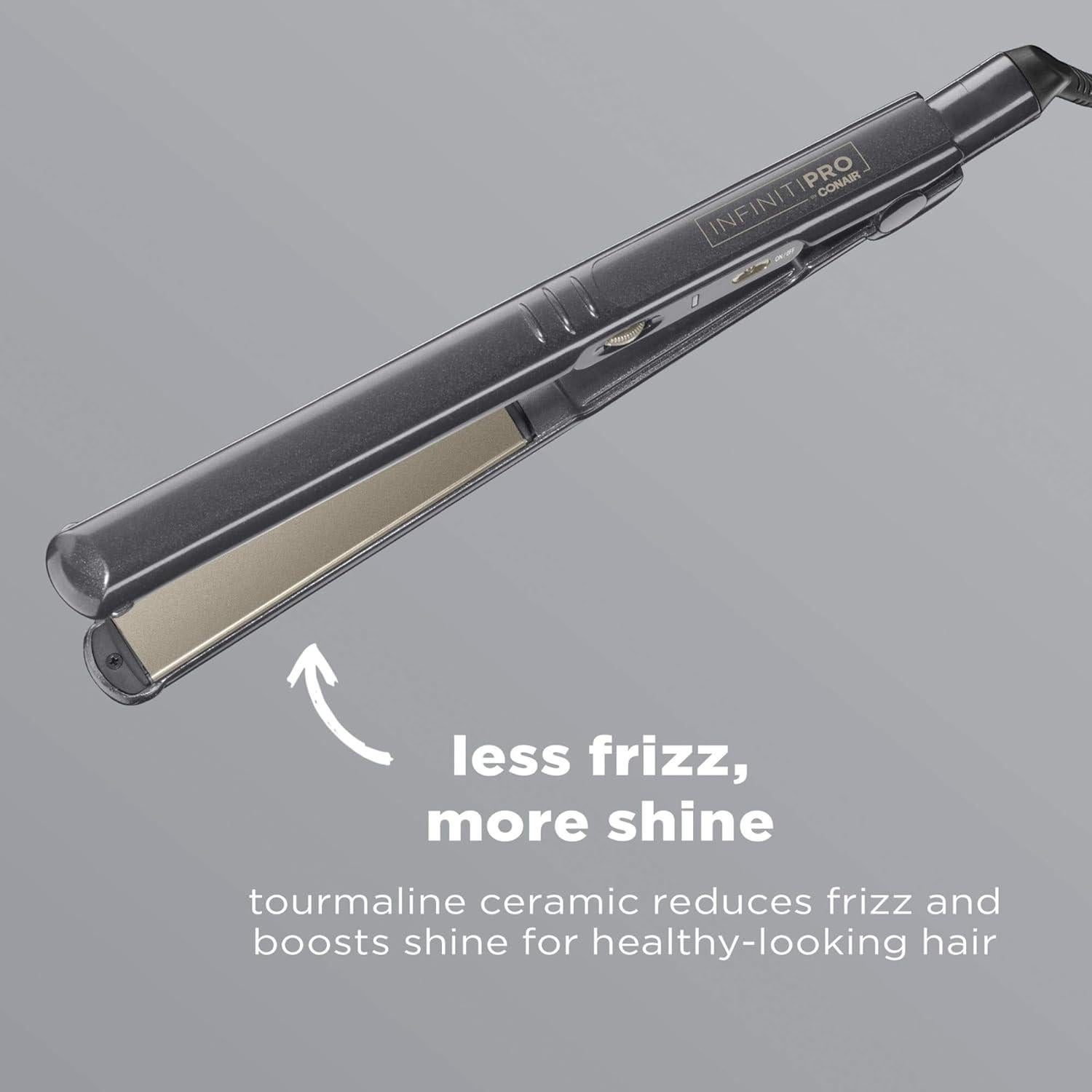 Plancha de Cerámica Tourmalina Conair CS710R 1" 230°C