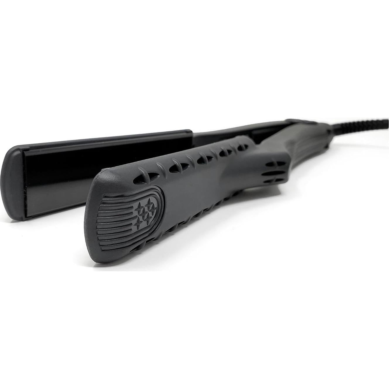 Plancha Plana de Titanio TurboIon CROC 1" LED