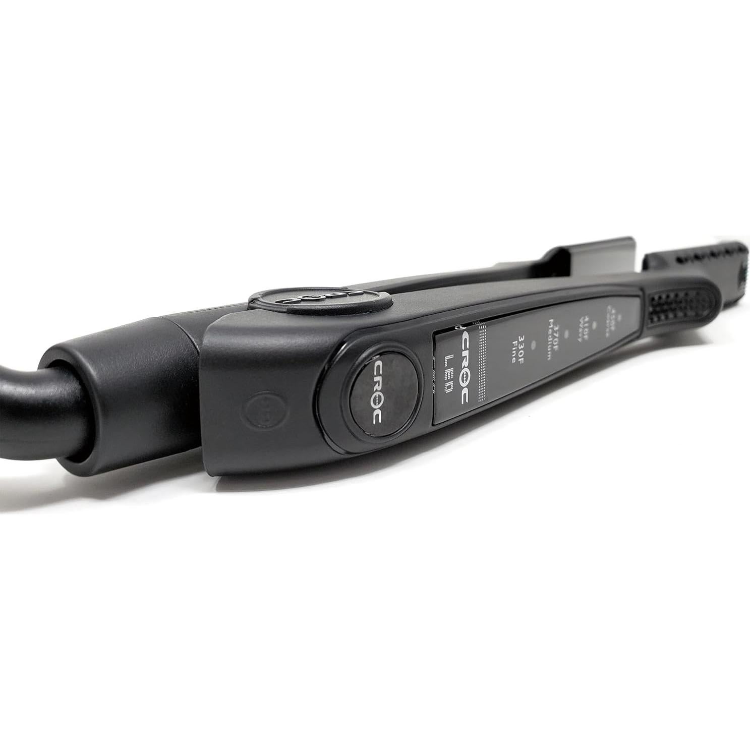 Plancha Plana de Titanio TurboIon CROC 1" LED