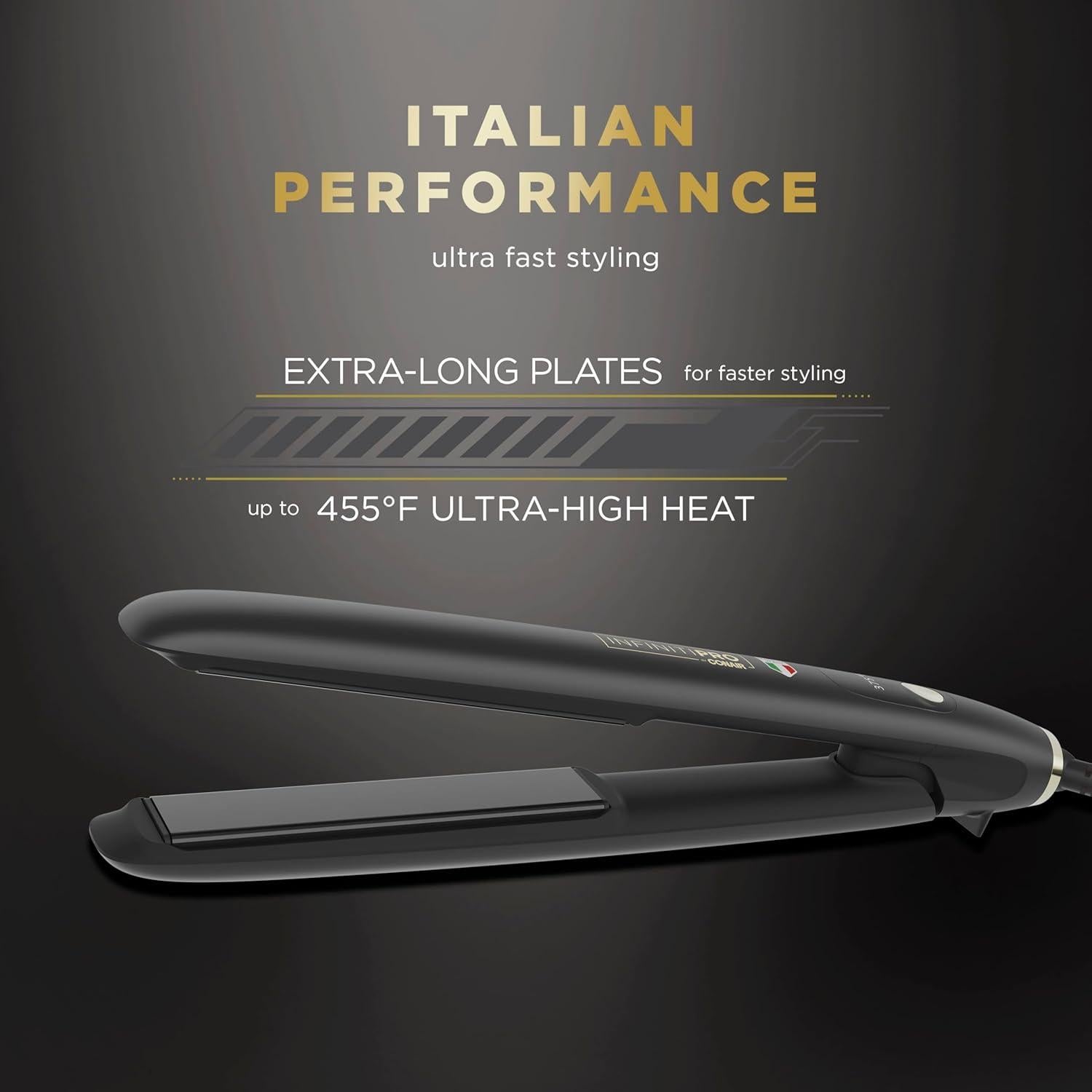 Plancha de Cabello Conair ArteBella 1" Cerámica 229°C