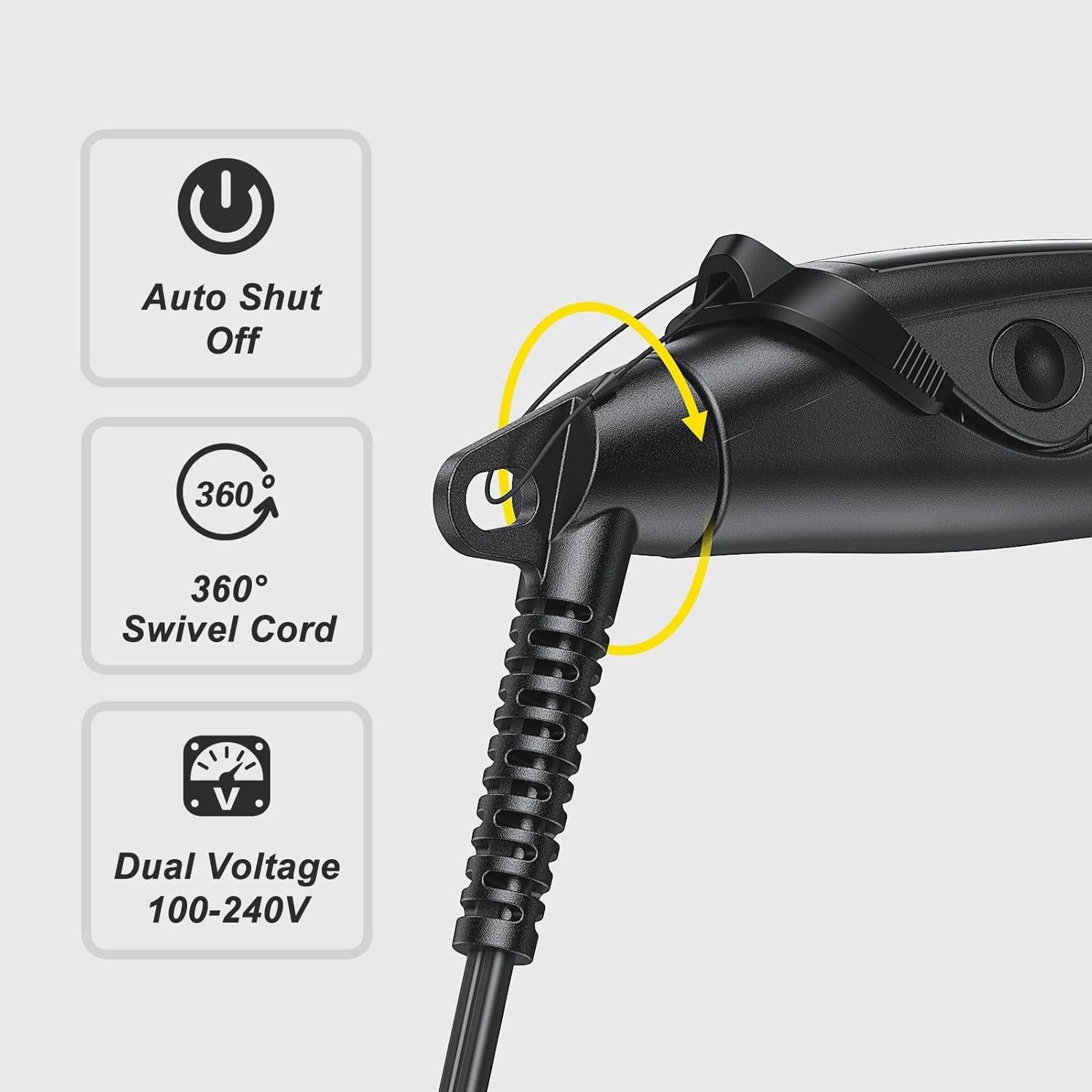 Plancha de Cabello Pequeña Vanessa Pro Doble Voltaje 32 cm